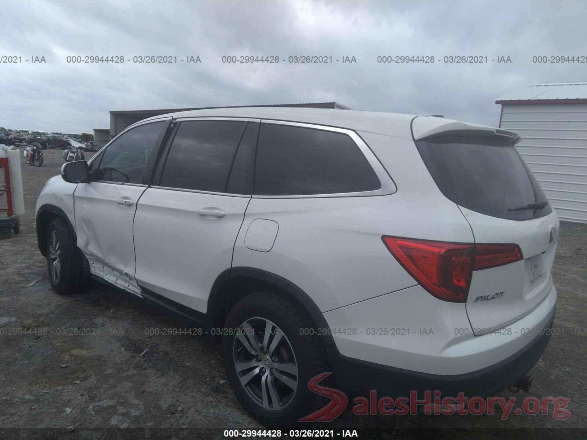 5FNYF6H55GB029705 2016 HONDA PILOT