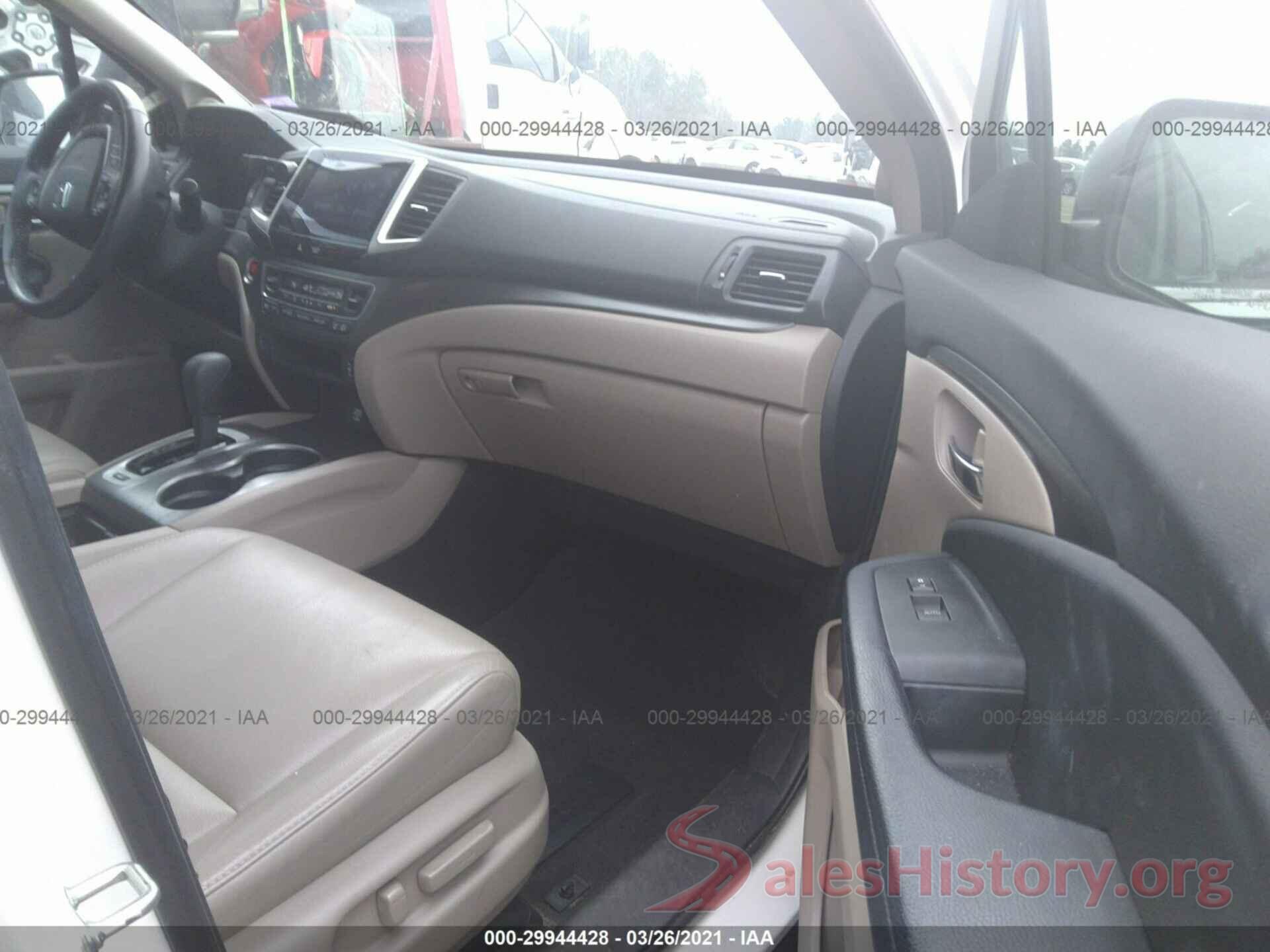 5FNYF6H55GB029705 2016 HONDA PILOT