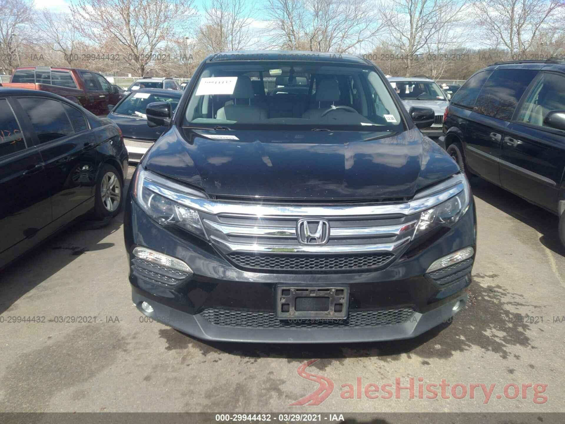 5FNYF6H79GB048646 2016 HONDA PILOT