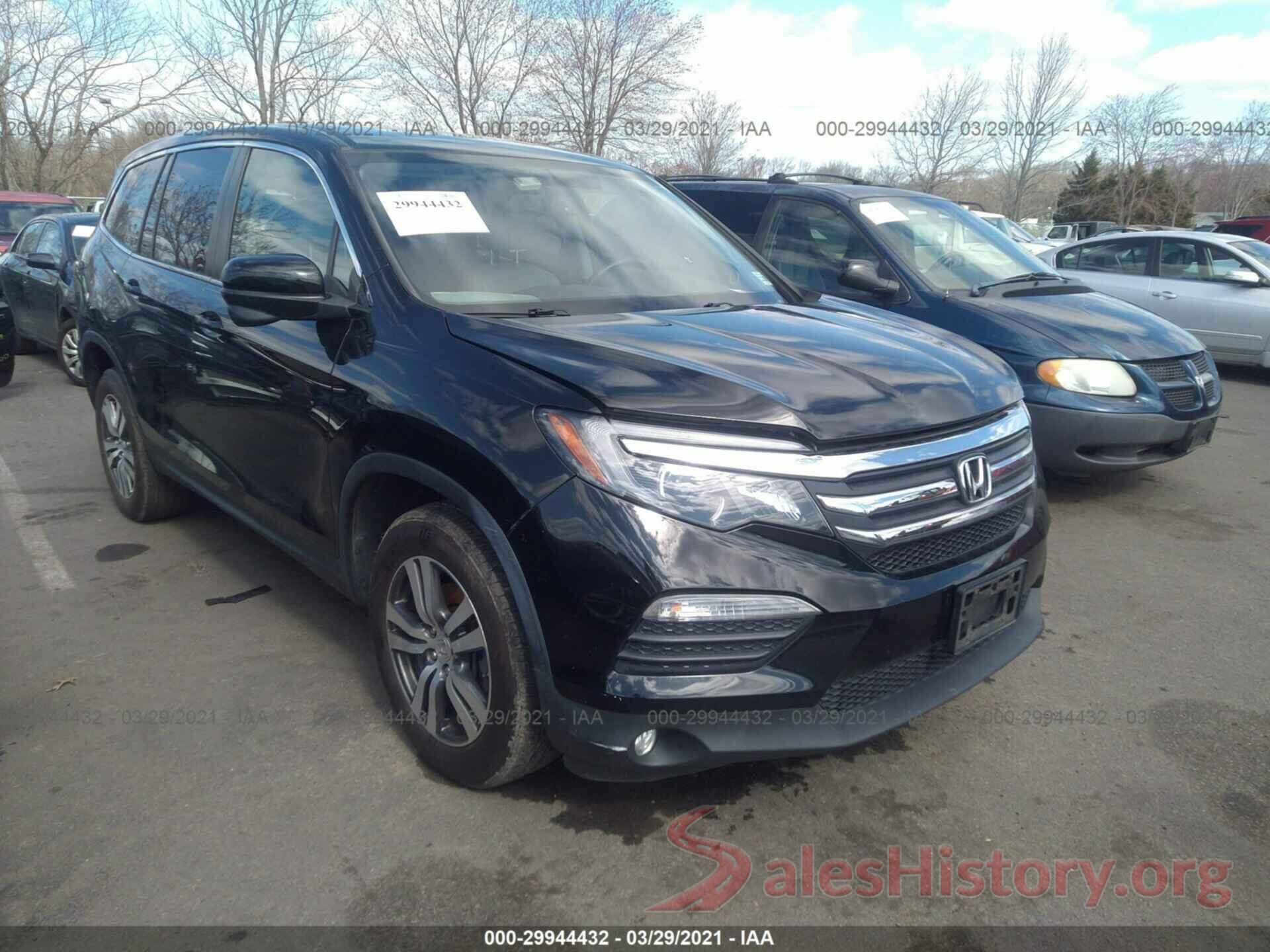 5FNYF6H79GB048646 2016 HONDA PILOT