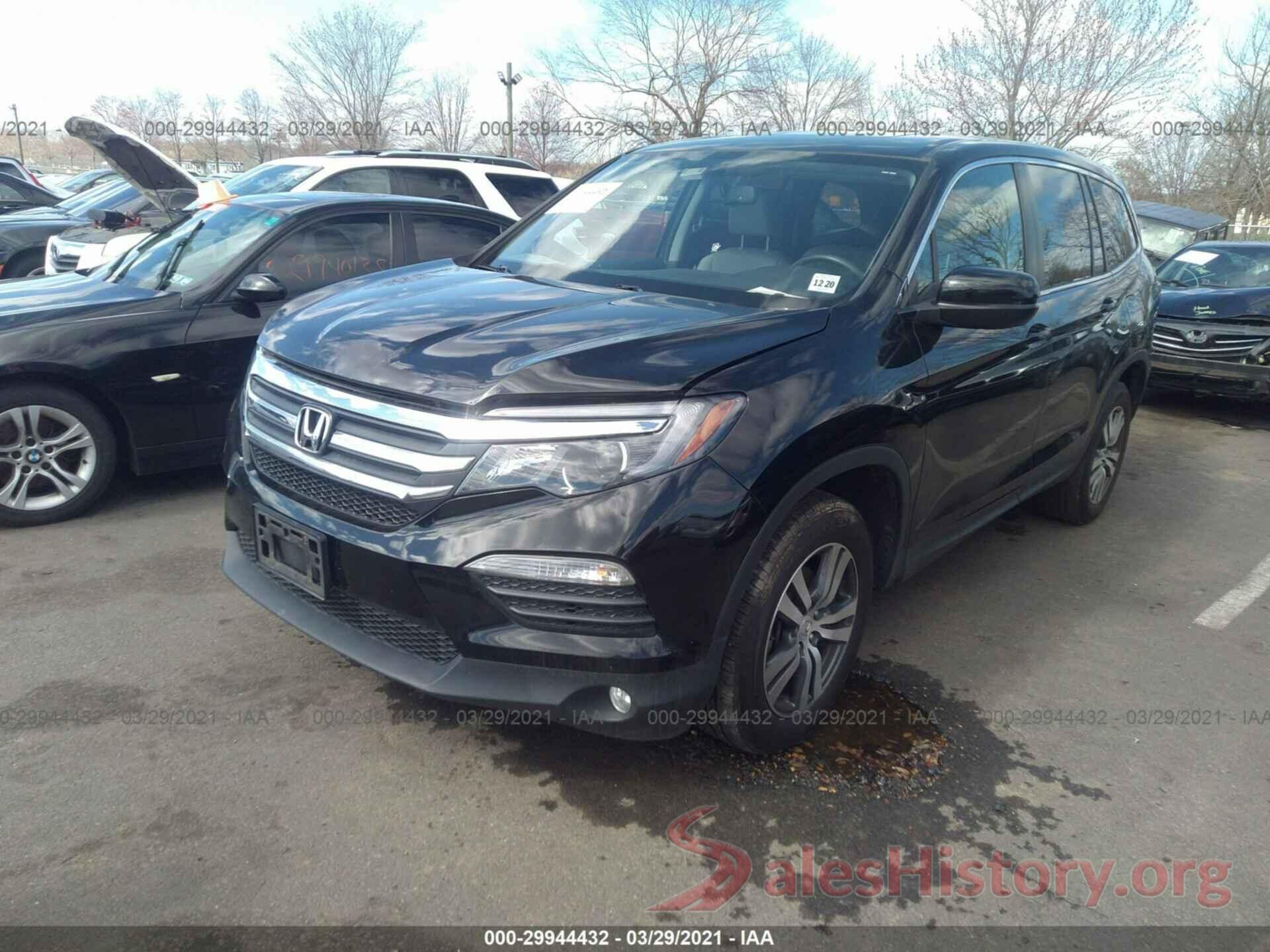 5FNYF6H79GB048646 2016 HONDA PILOT