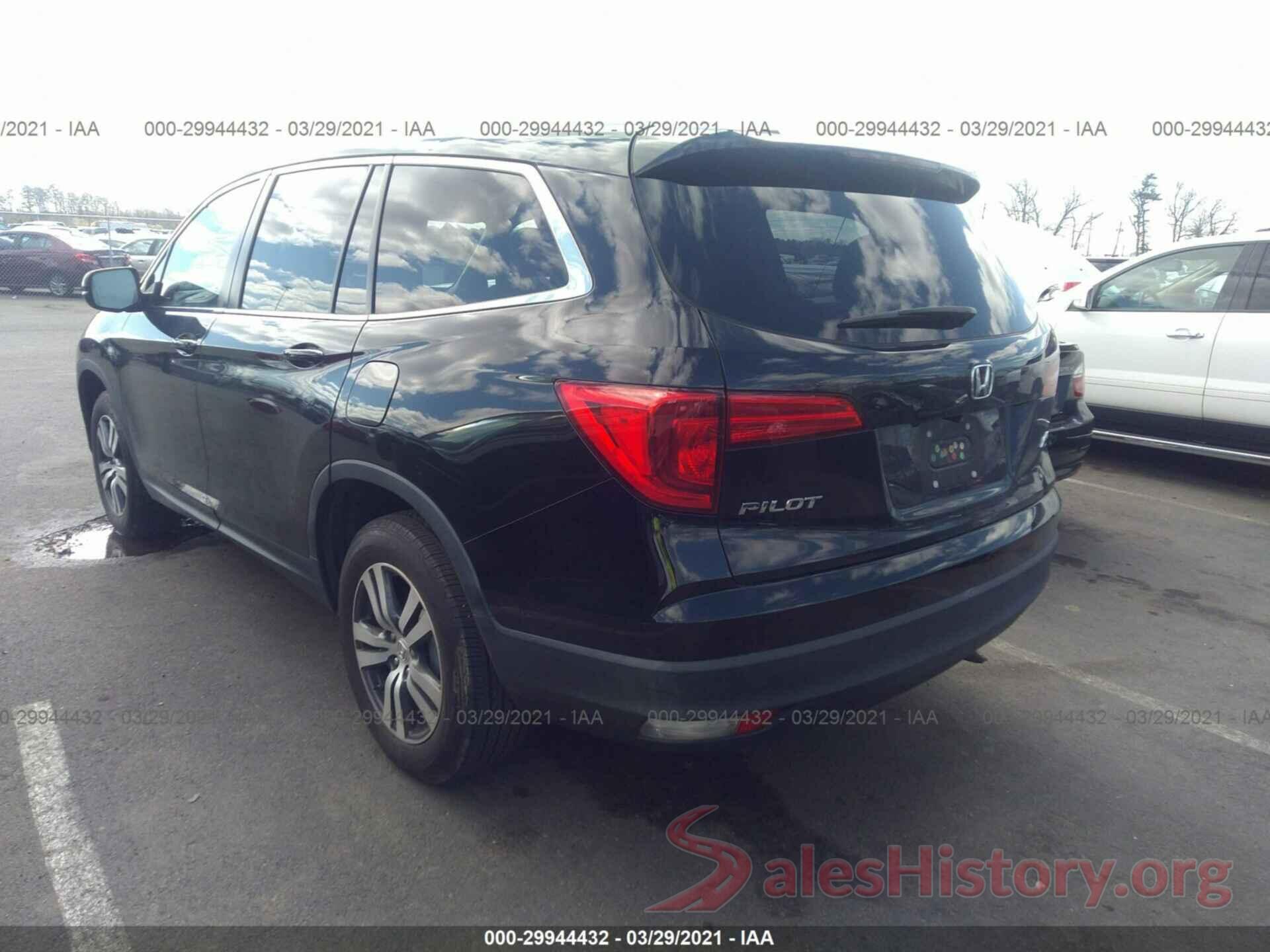 5FNYF6H79GB048646 2016 HONDA PILOT