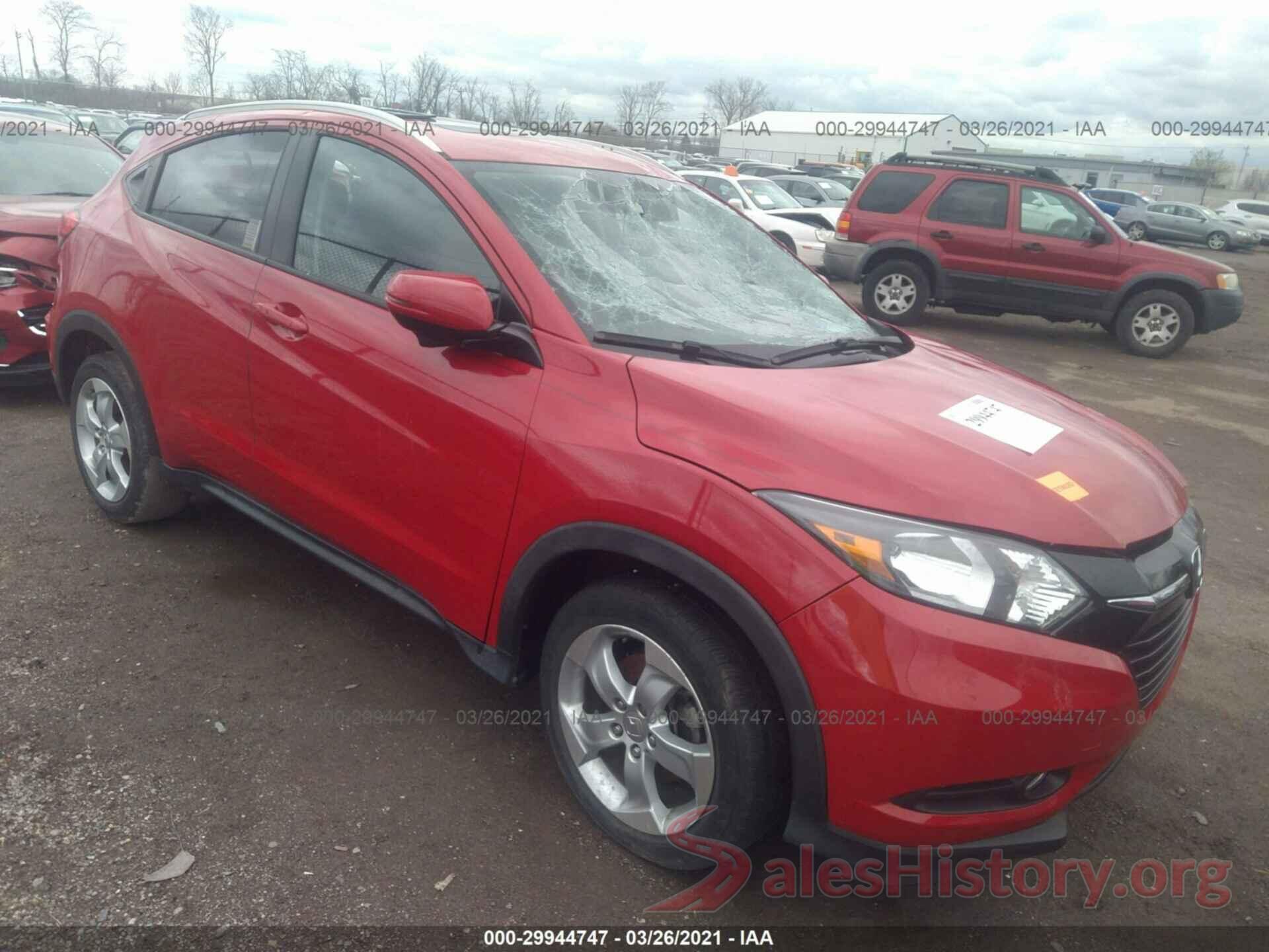 3CZRU6H70GM724014 2016 HONDA HR-V