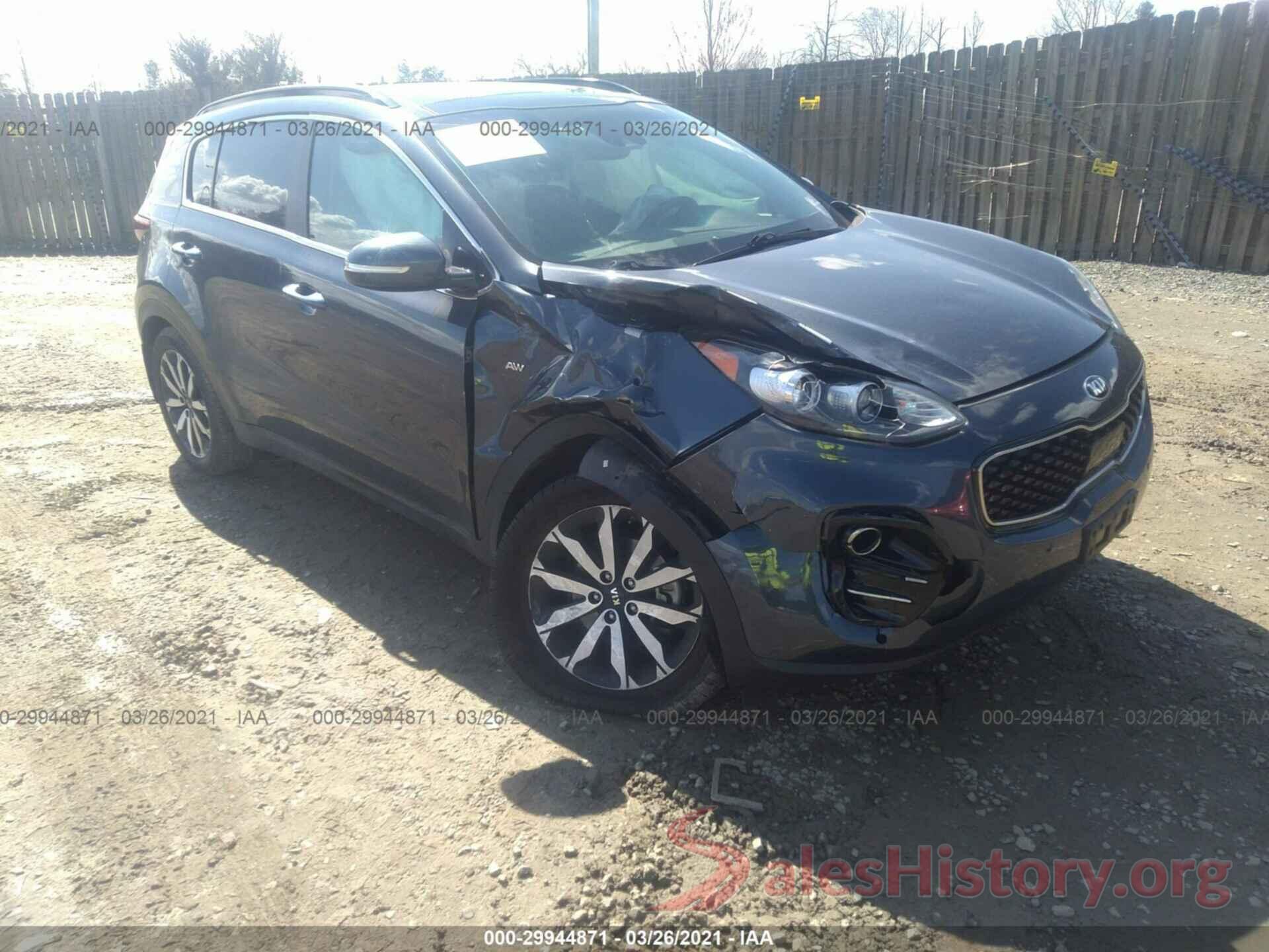 KNDPNCAC4J7489263 2018 KIA SPORTAGE