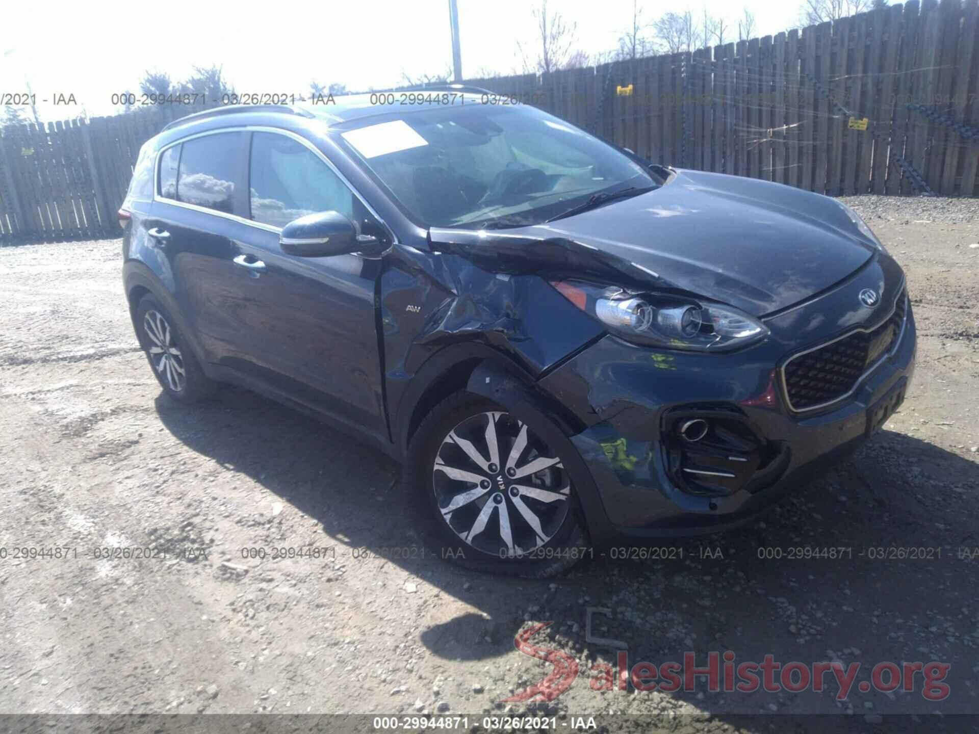 KNDPNCAC4J7489263 2018 KIA SPORTAGE