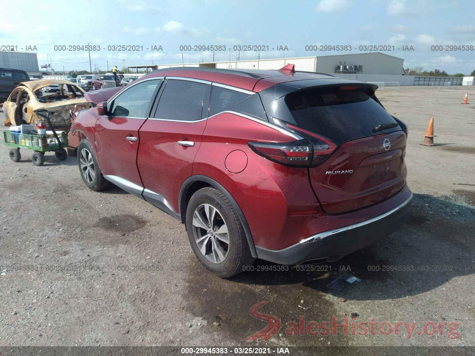 5N1AZ2BJXLN103408 2020 NISSAN MURANO