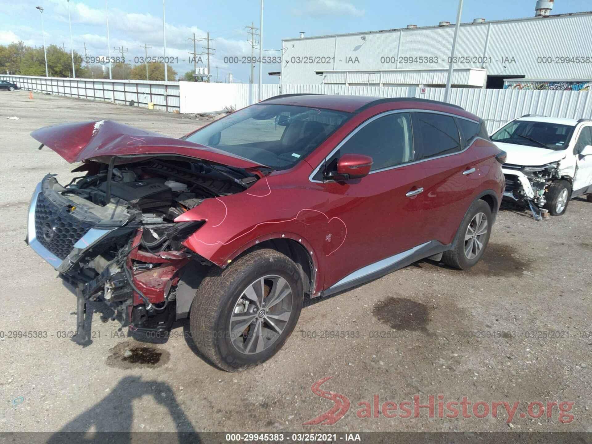 5N1AZ2BJXLN103408 2020 NISSAN MURANO