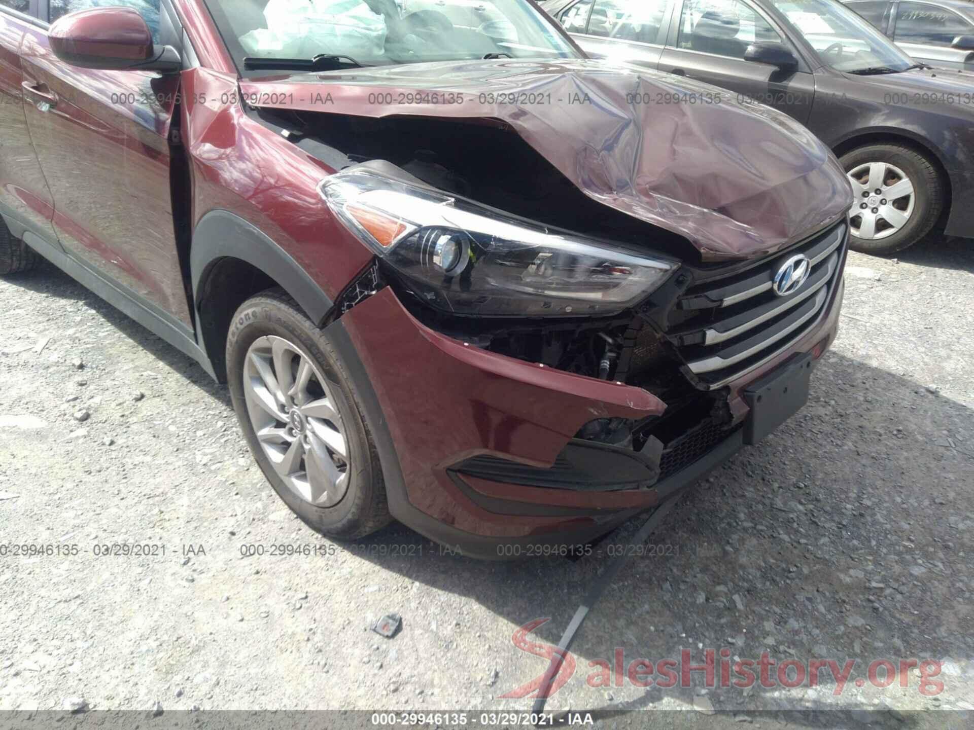 KM8J23A4XHU357350 2017 HYUNDAI TUCSON