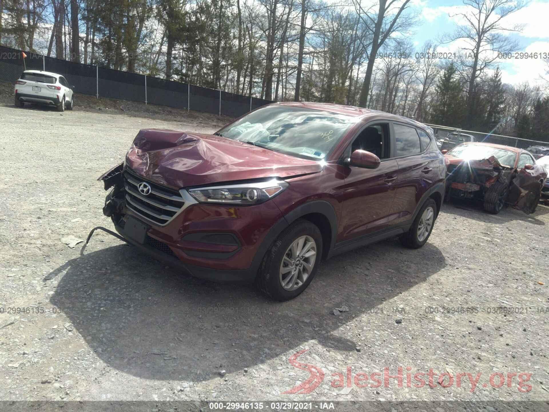 KM8J23A4XHU357350 2017 HYUNDAI TUCSON