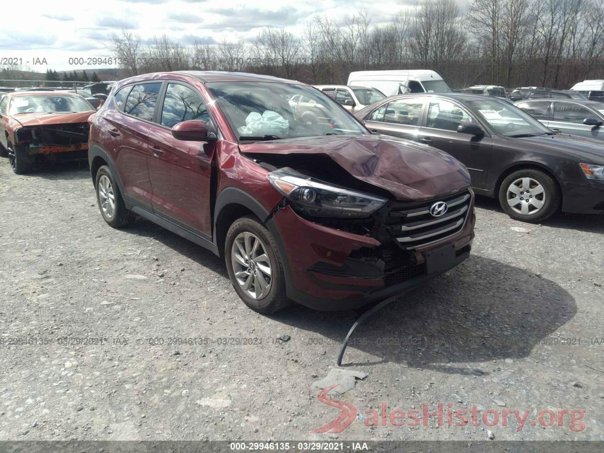 KM8J23A4XHU357350 2017 HYUNDAI TUCSON