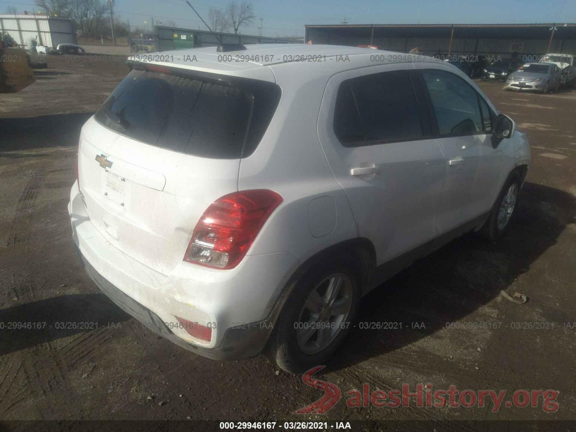 KL7CJKSB3LB042835 2020 CHEVROLET TRAX