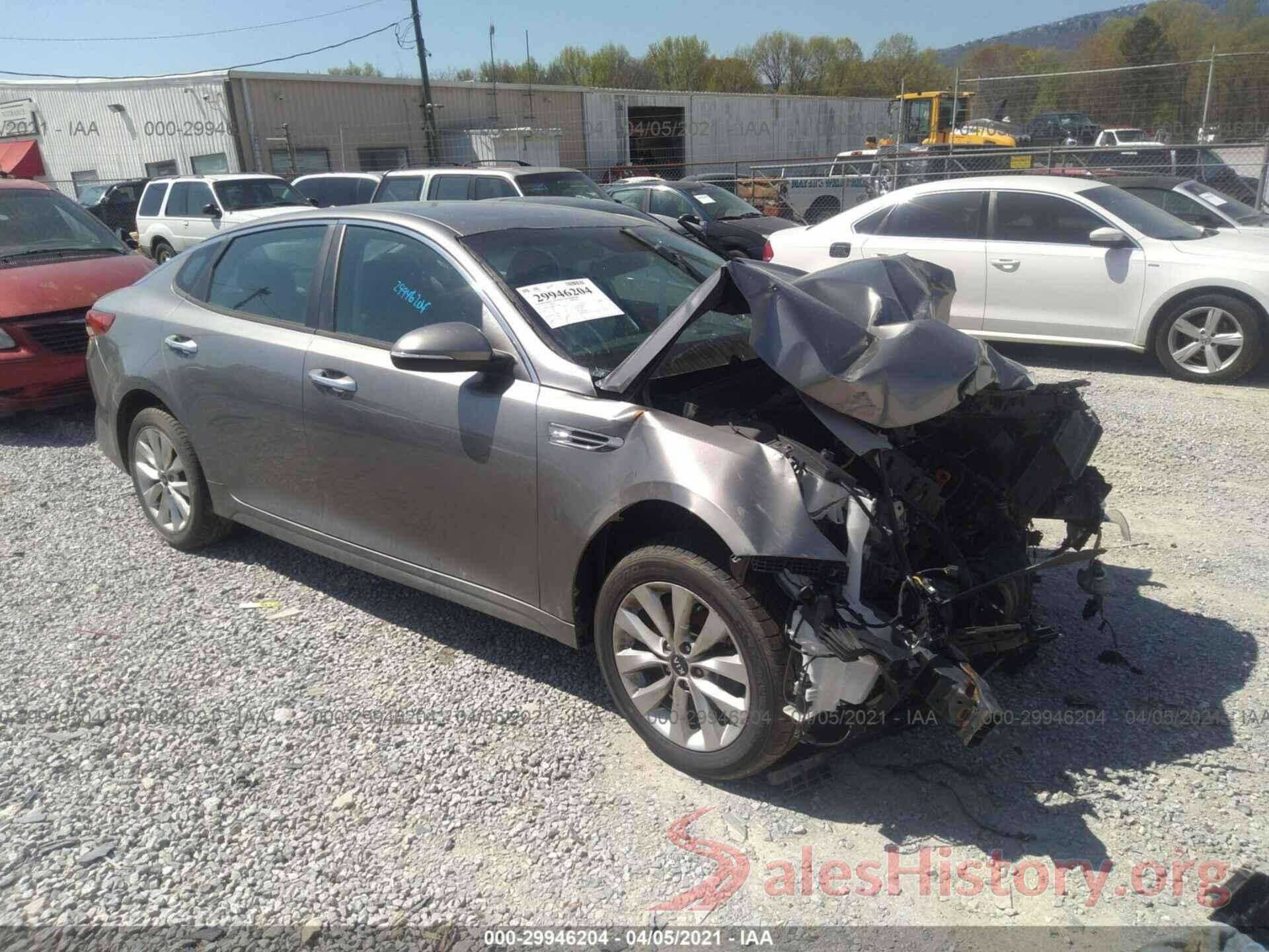 5XXGT4L30HG124508 2017 KIA OPTIMA