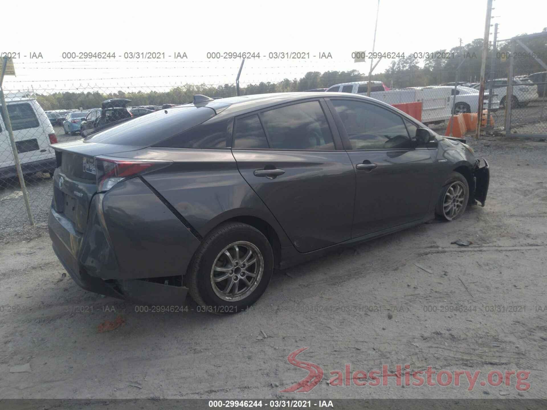 JTDKARFU1G3011182 2016 TOYOTA PRIUS