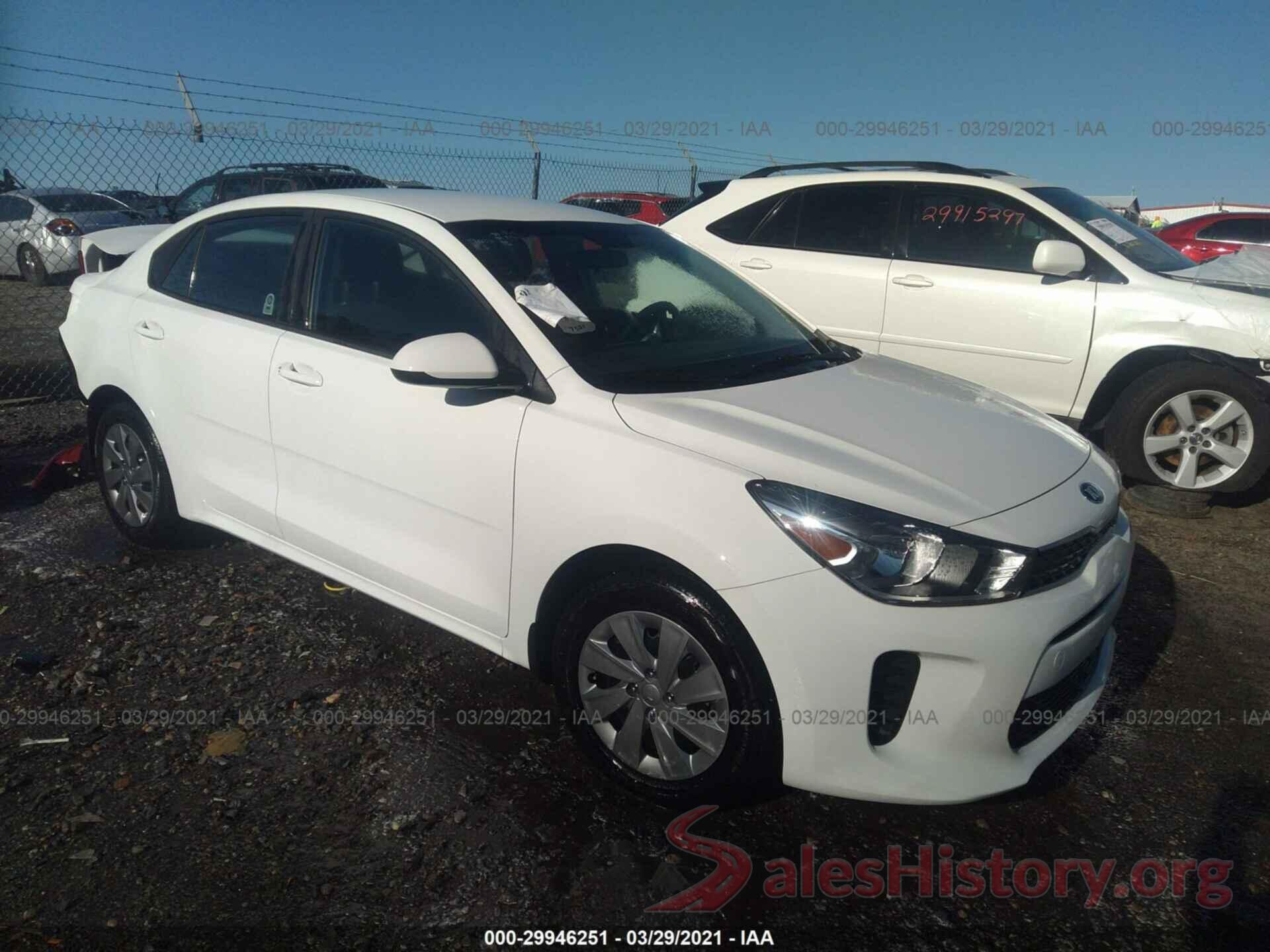 3KPA24AD7LE311251 2020 KIA RIO