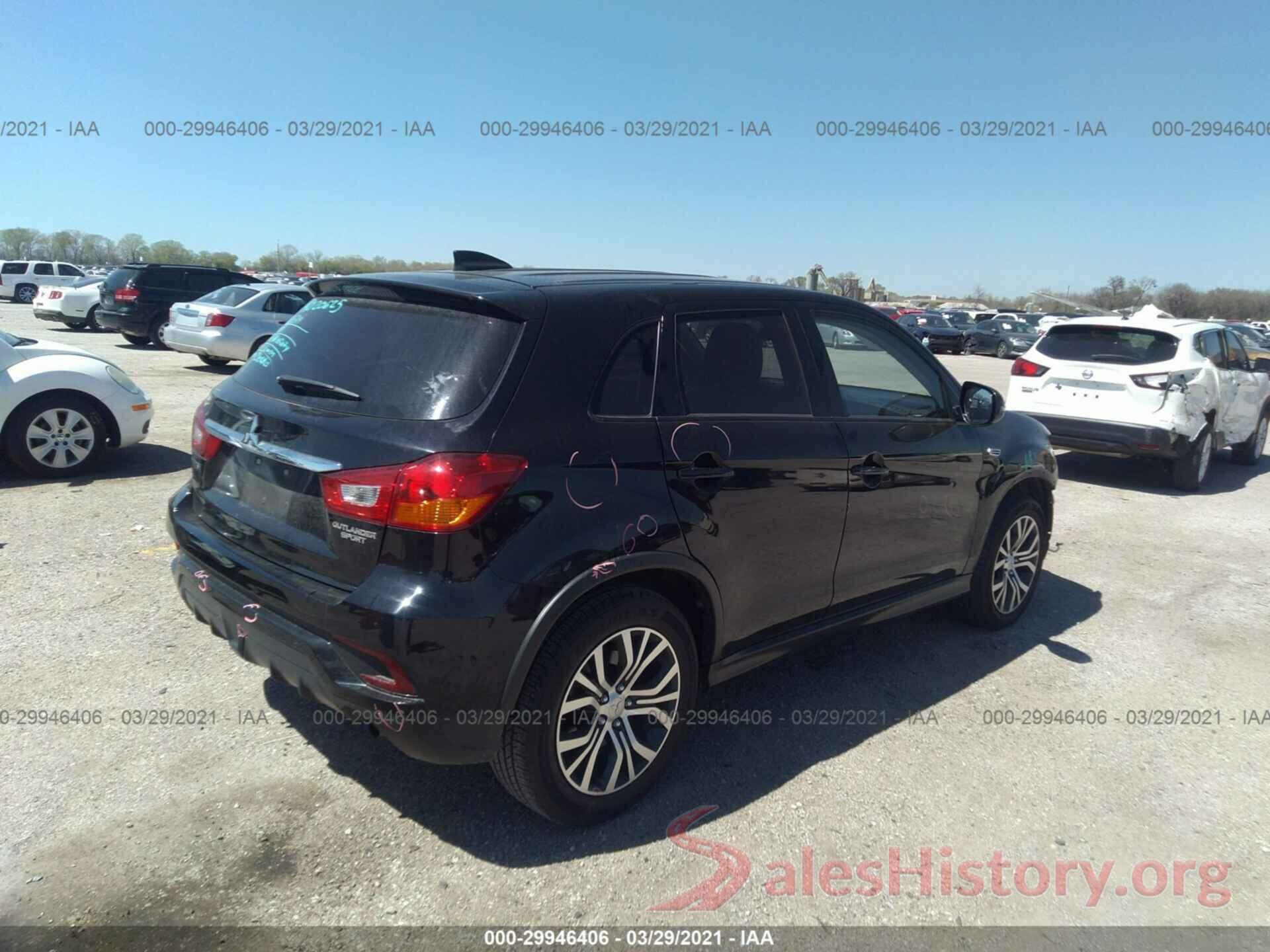 JA4AP3AU3JU010934 2018 MITSUBISHI OUTLANDER SPORT