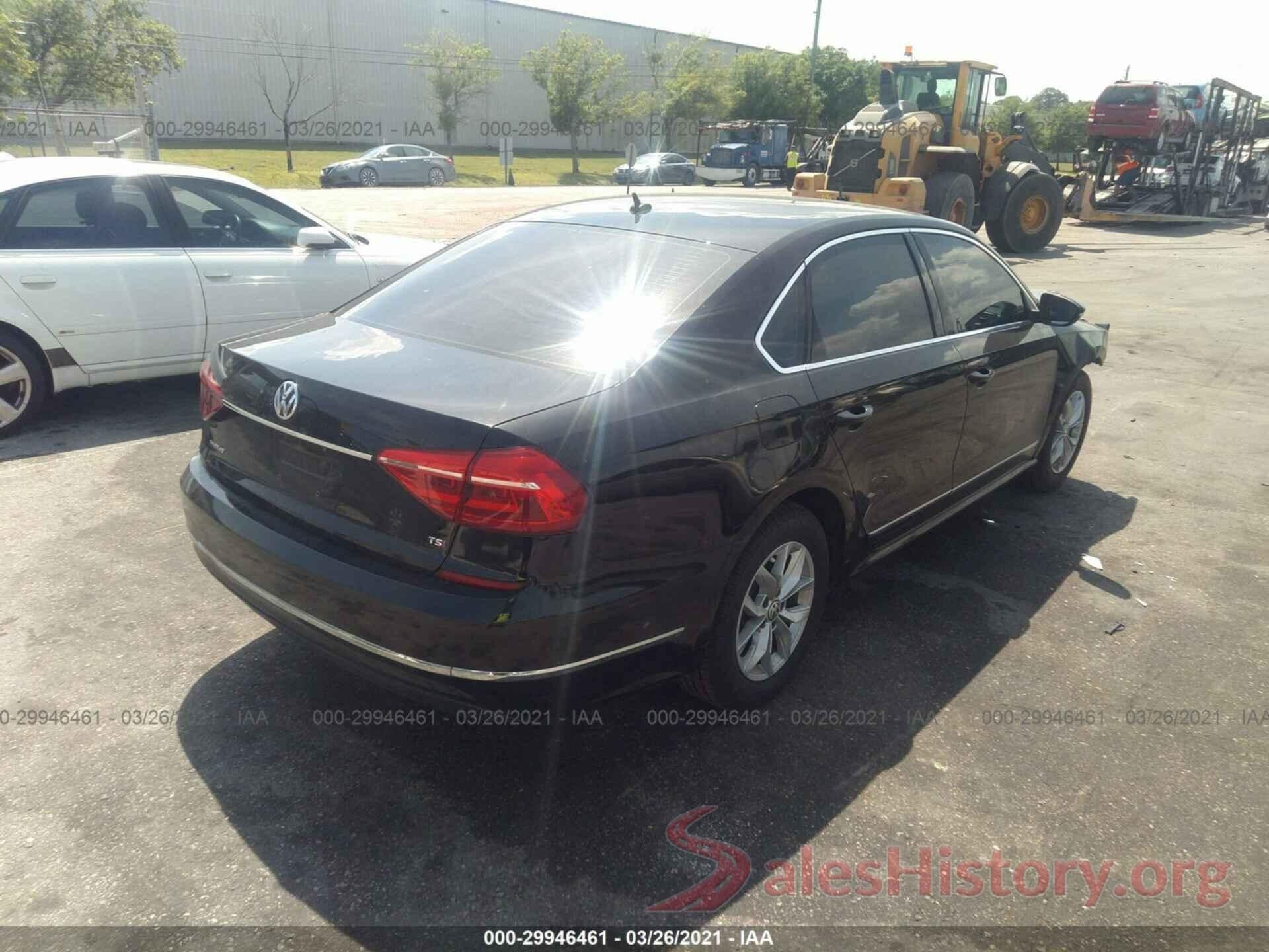 1VWAT7A38GC010455 2016 VOLKSWAGEN PASSAT