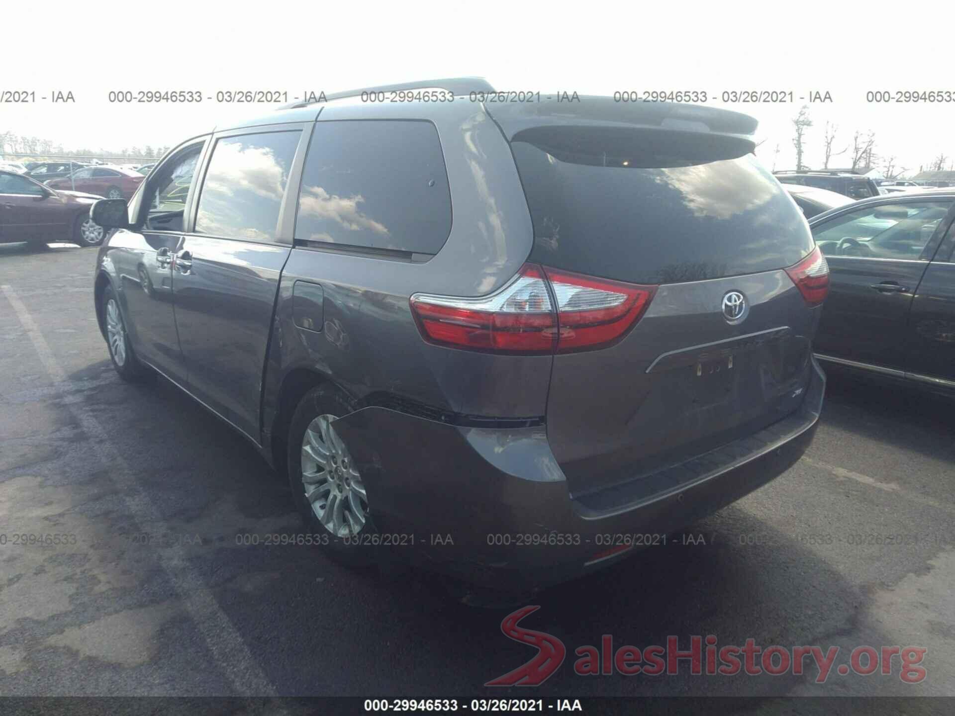 5TDYZ3DC5HS769813 2017 TOYOTA SIENNA