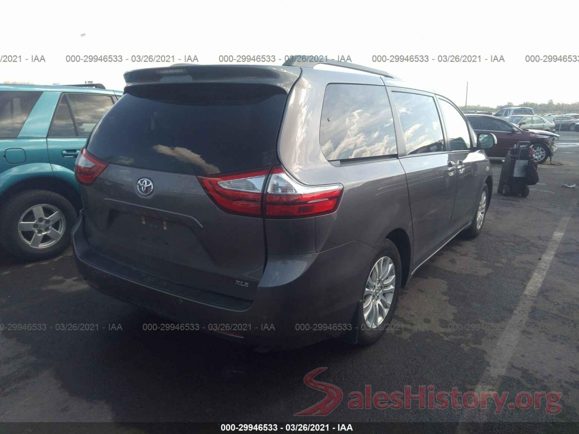 5TDYZ3DC5HS769813 2017 TOYOTA SIENNA