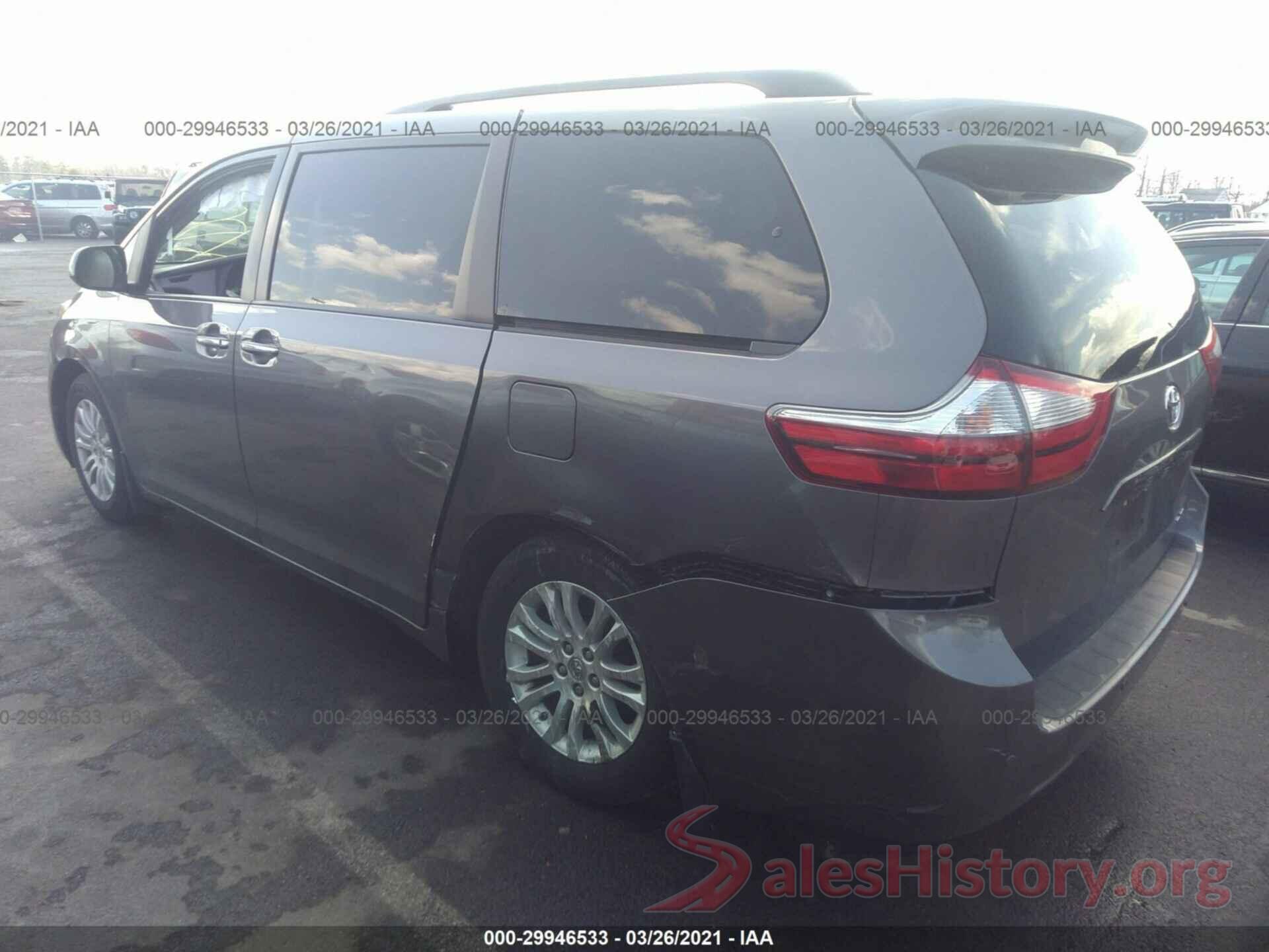 5TDYZ3DC5HS769813 2017 TOYOTA SIENNA