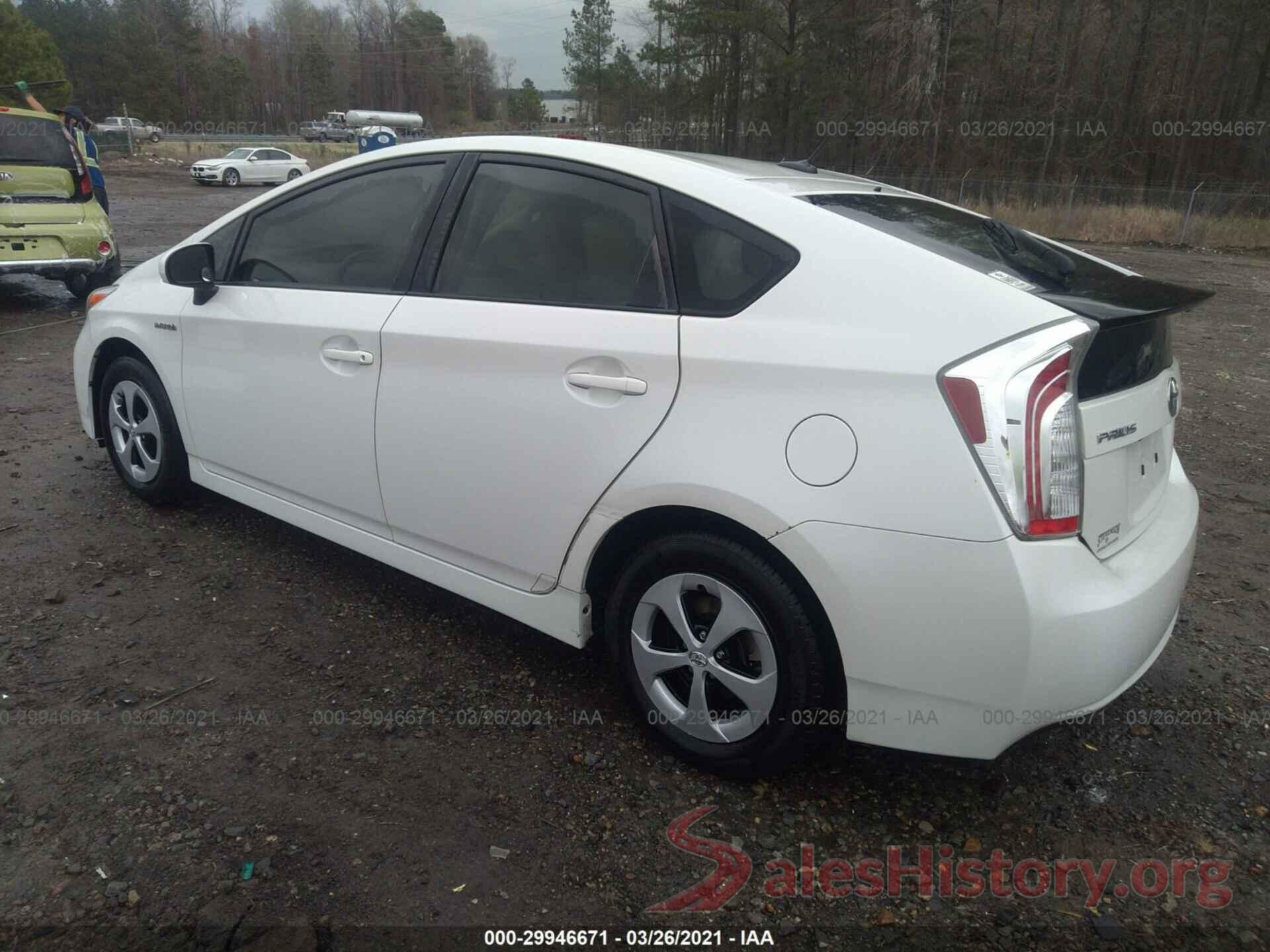 JTDKN3DU2F0466868 2015 TOYOTA PRIUS