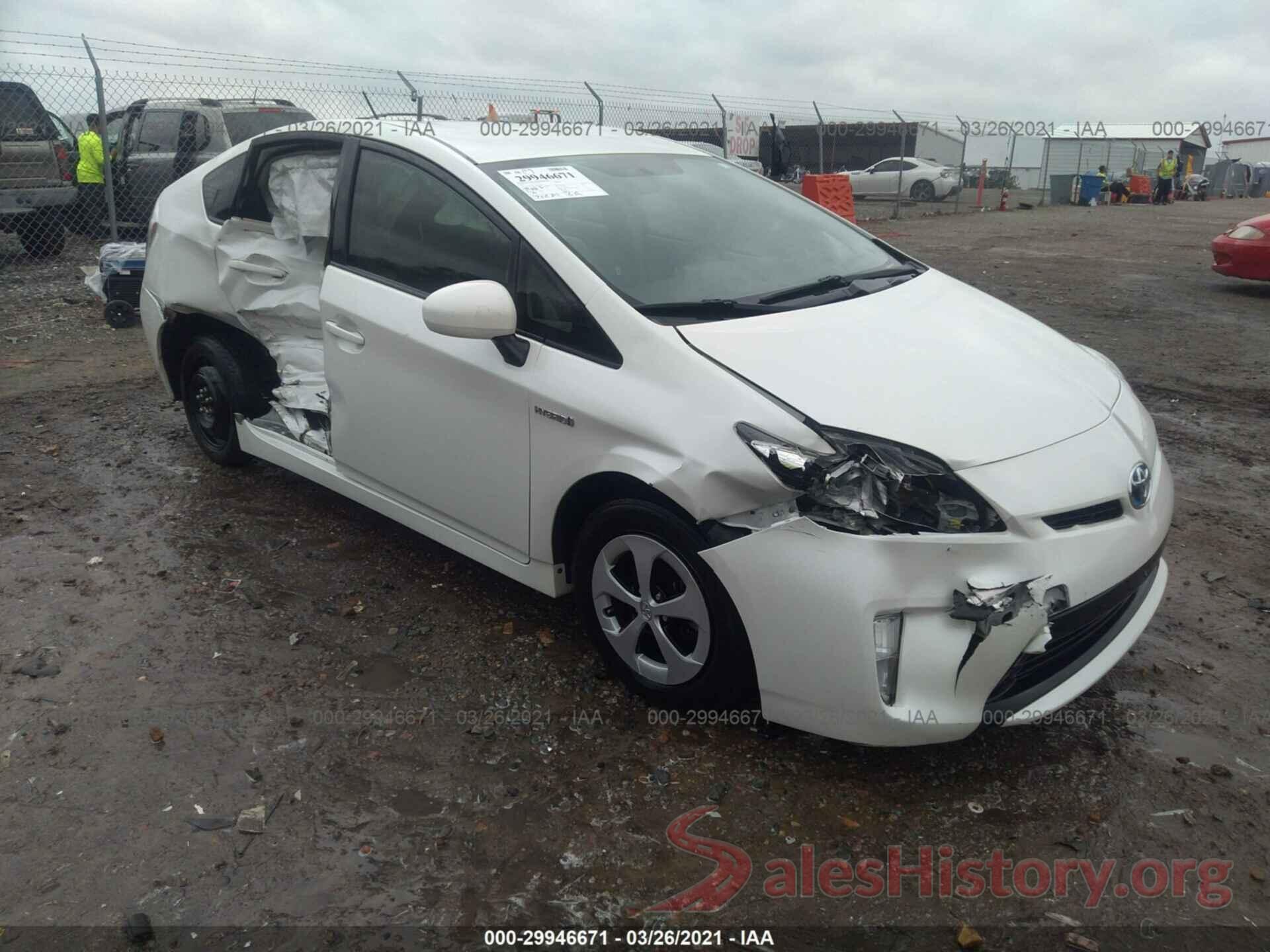 JTDKN3DU2F0466868 2015 TOYOTA PRIUS