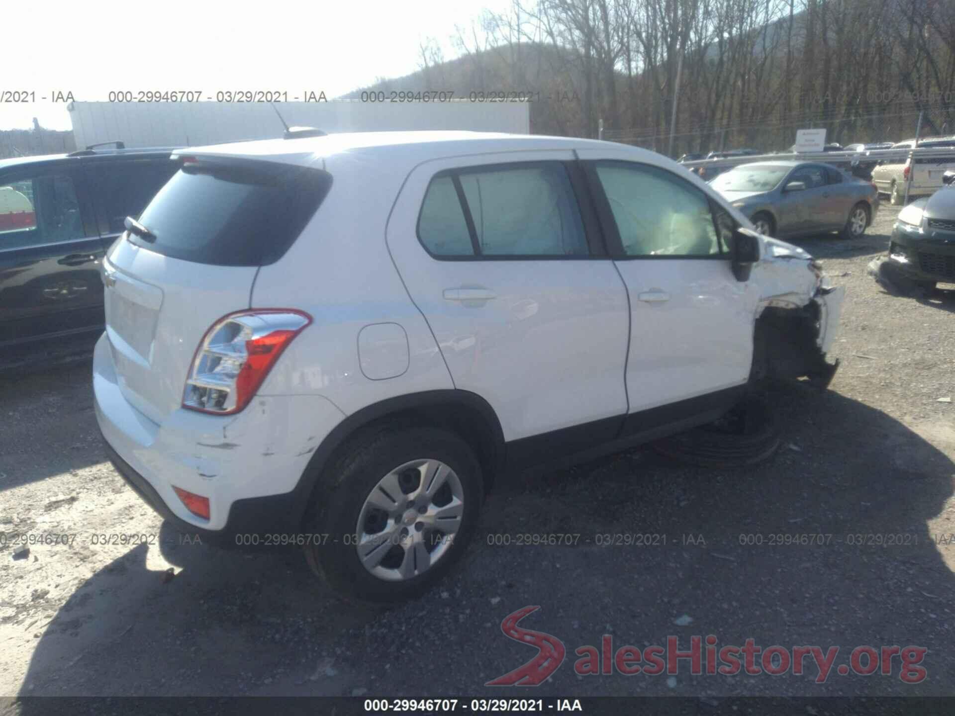 KL7CJKSB6HB067705 2017 CHEVROLET TRAX