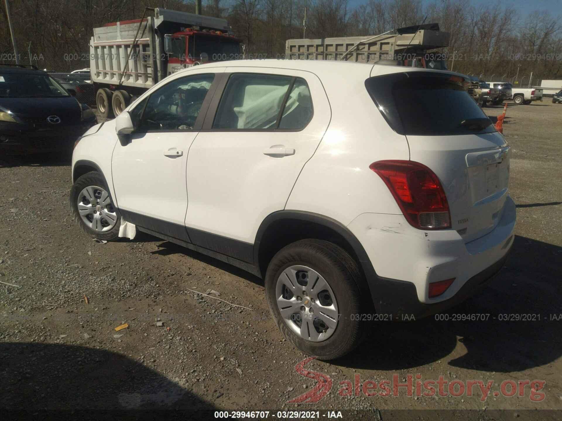 KL7CJKSB6HB067705 2017 CHEVROLET TRAX