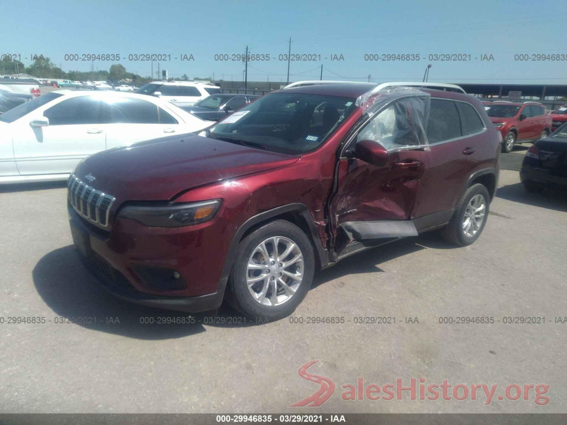 1C4PJLCB2KD297830 2019 JEEP CHEROKEE