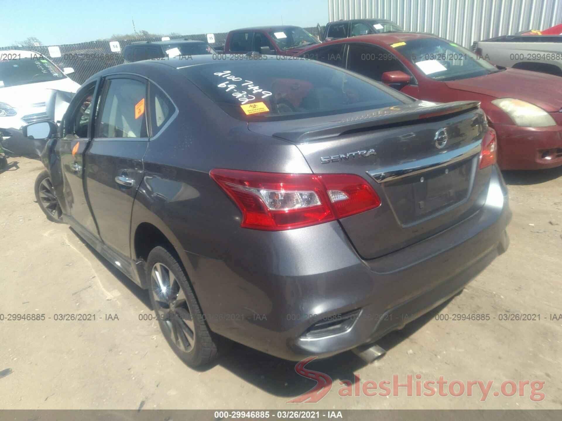 3N1AB7AP7KY316560 2019 NISSAN SENTRA