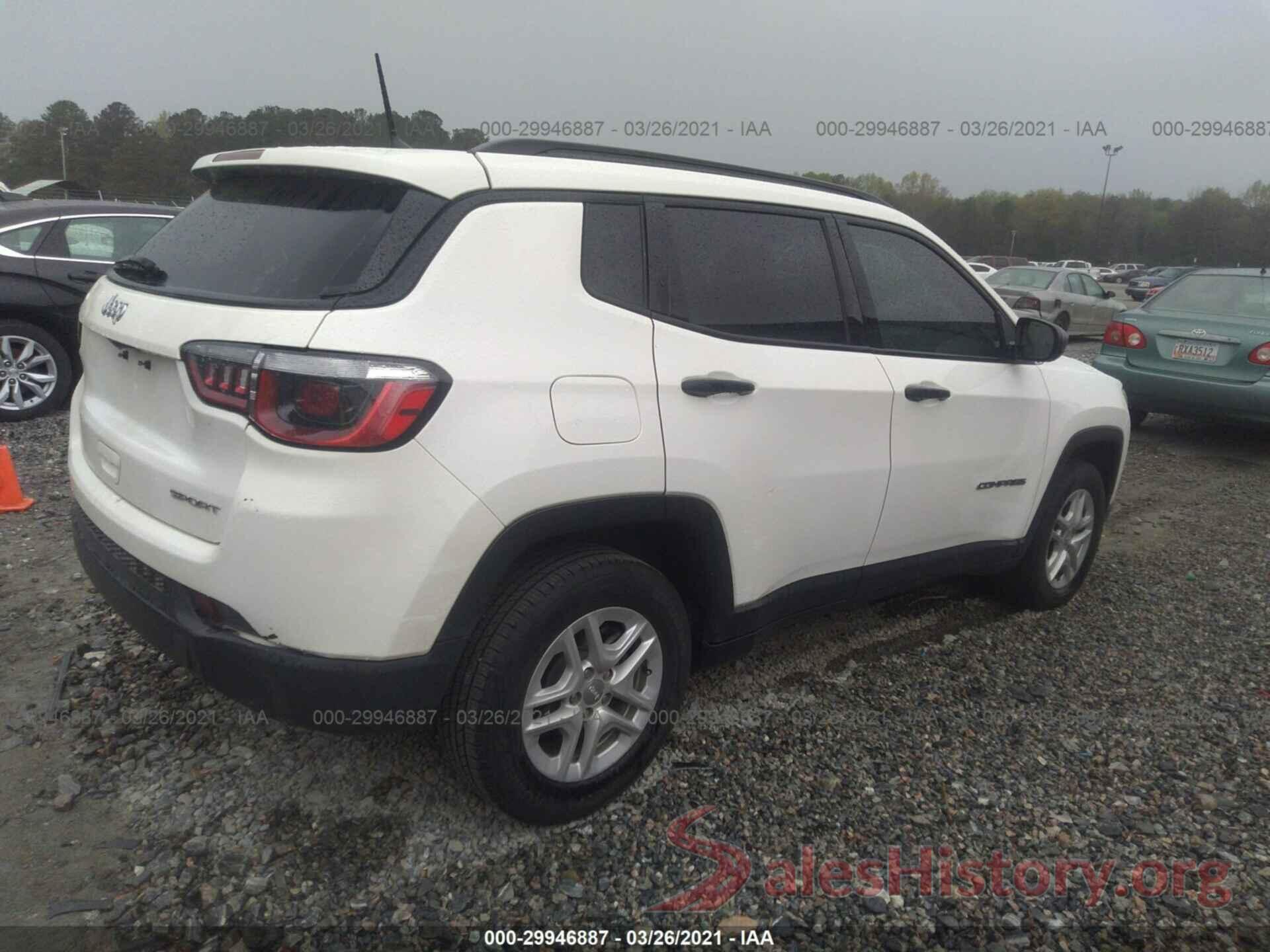 3C4NJCAB8JT212945 2018 JEEP COMPASS