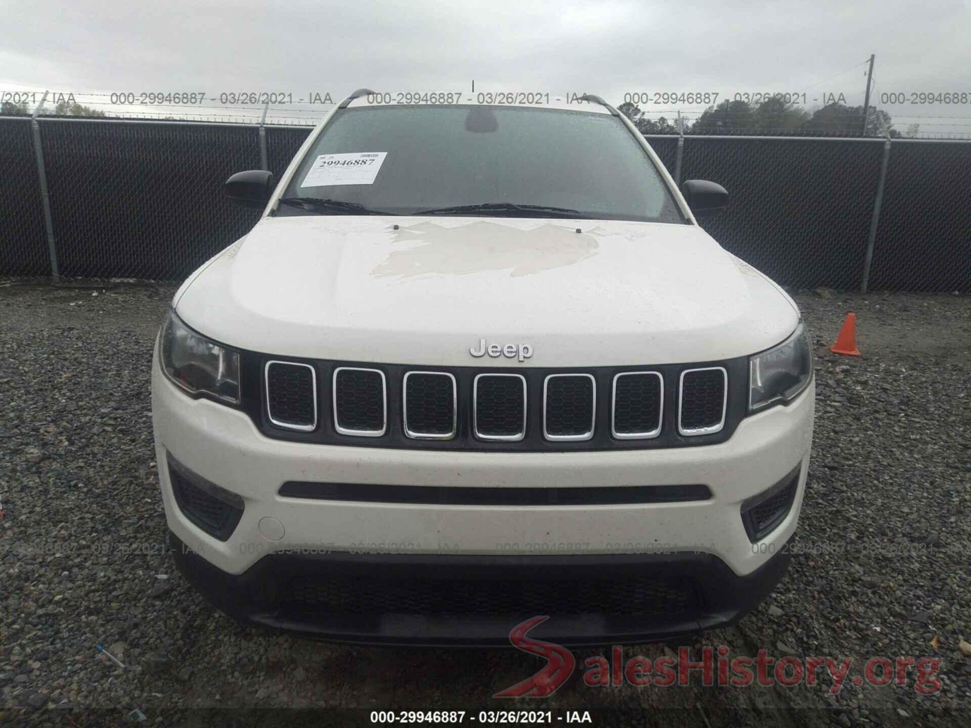 3C4NJCAB8JT212945 2018 JEEP COMPASS