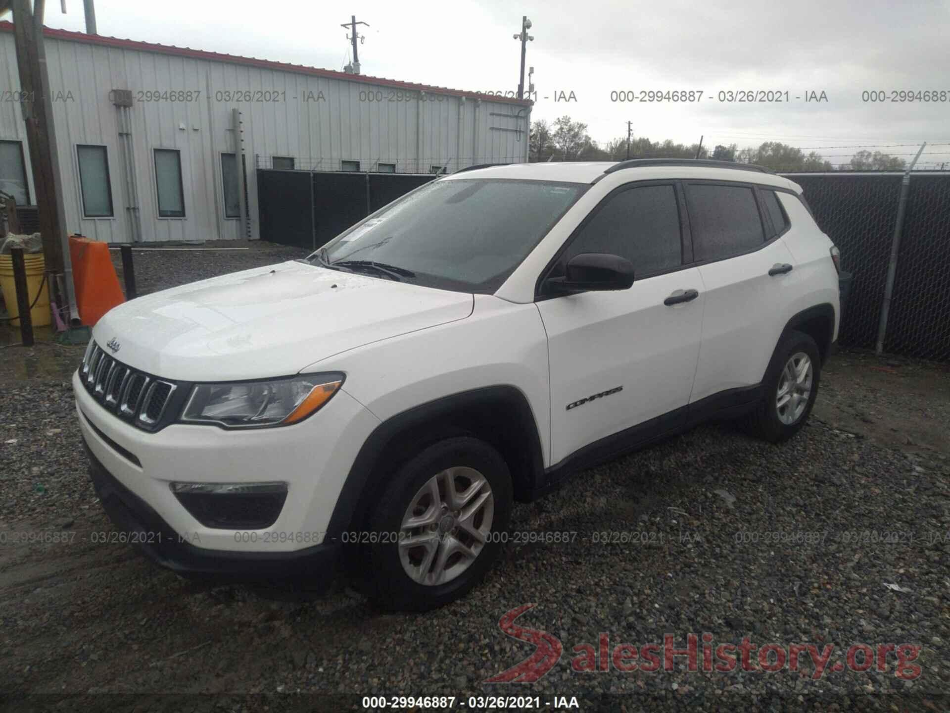 3C4NJCAB8JT212945 2018 JEEP COMPASS