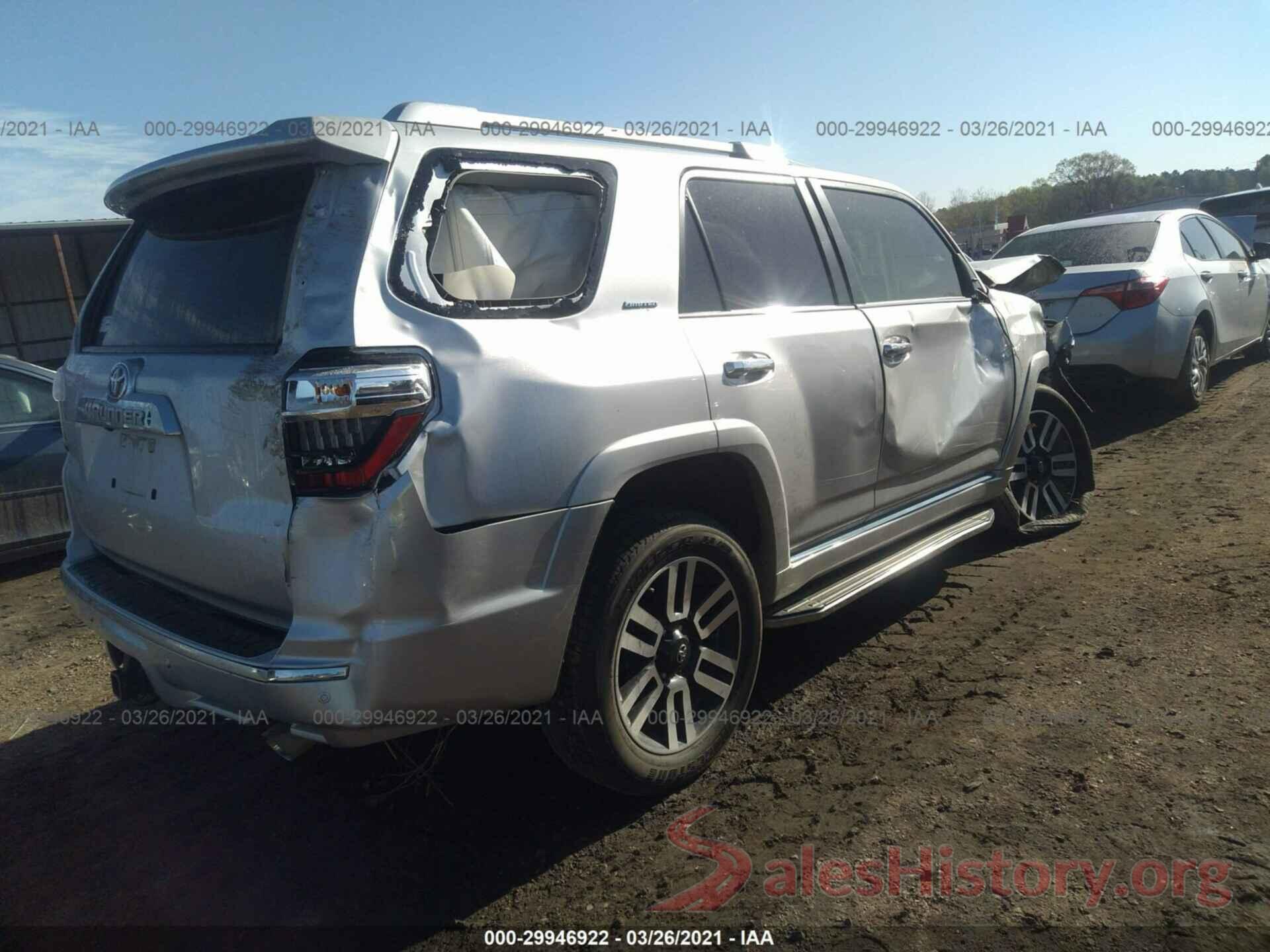 JTEBU5JR2K5650215 2019 TOYOTA 4RUNNER