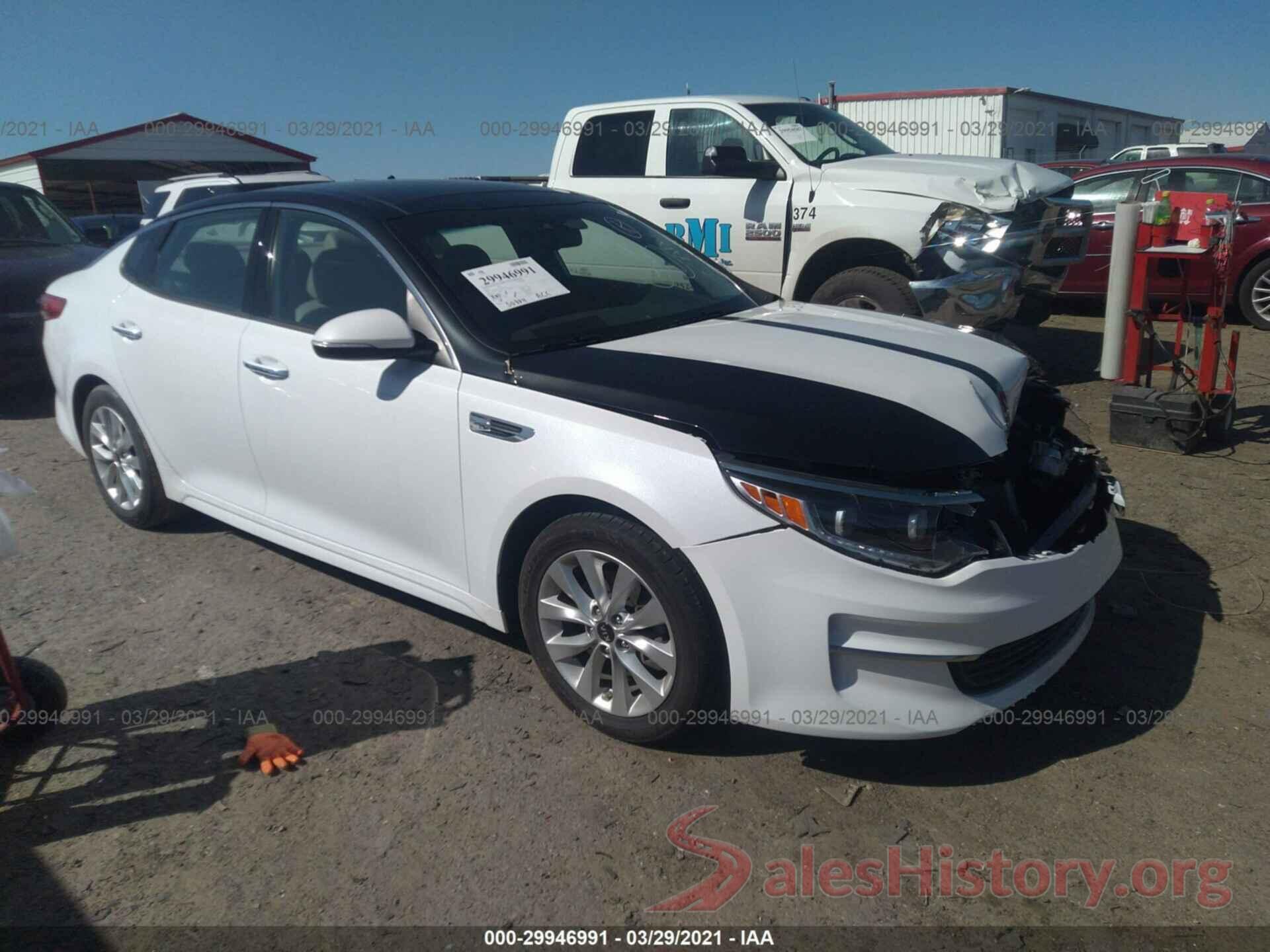 5XXGU4L32GG093466 2016 KIA OPTIMA