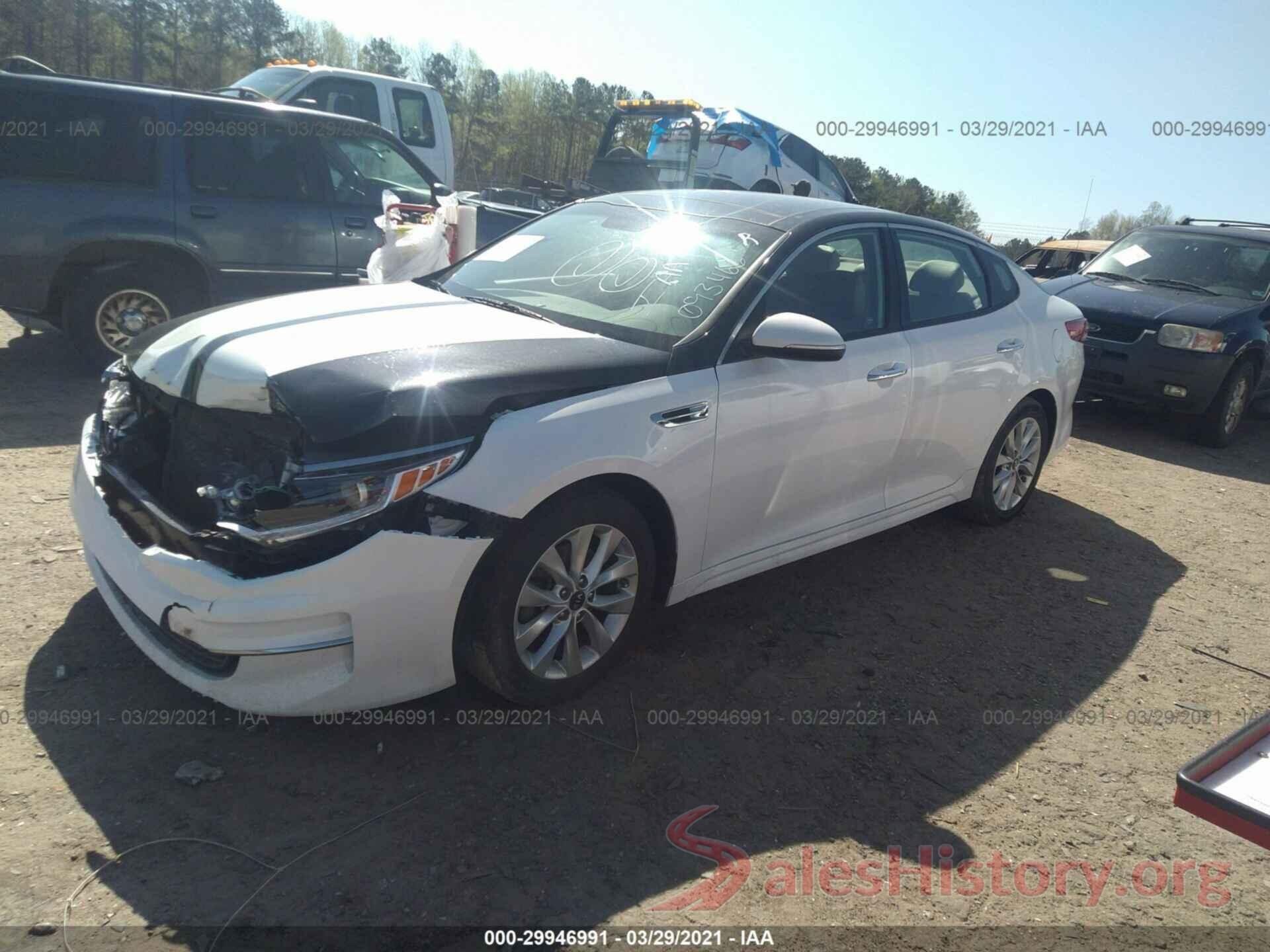 5XXGU4L32GG093466 2016 KIA OPTIMA