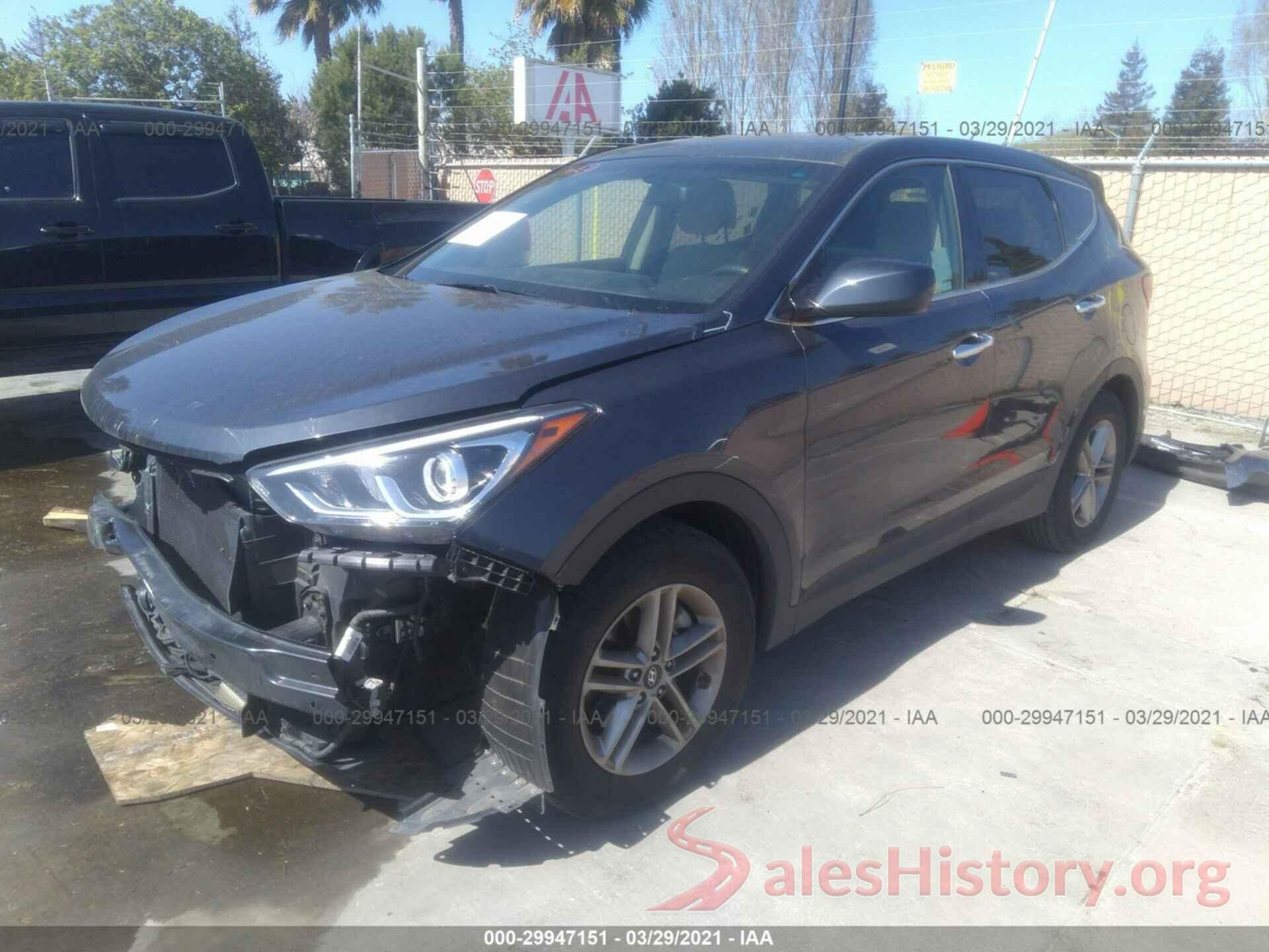 5XYZT3LB8JG528281 2018 HYUNDAI SANTA FE SPORT