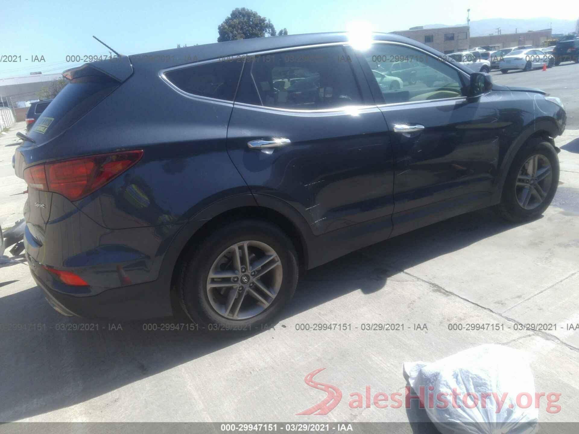 5XYZT3LB8JG528281 2018 HYUNDAI SANTA FE SPORT