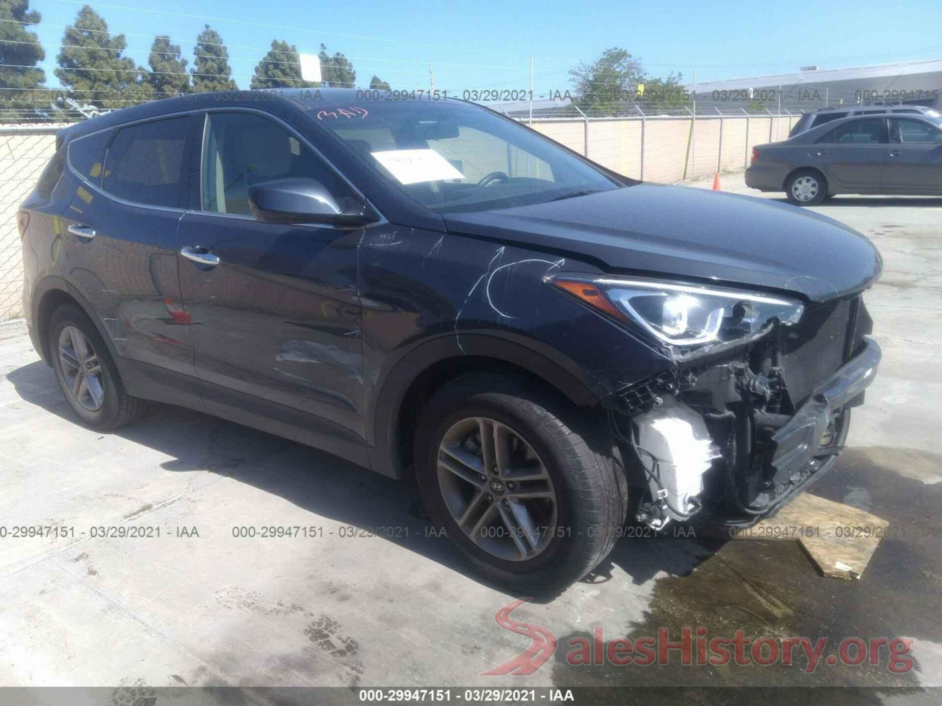 5XYZT3LB8JG528281 2018 HYUNDAI SANTA FE SPORT