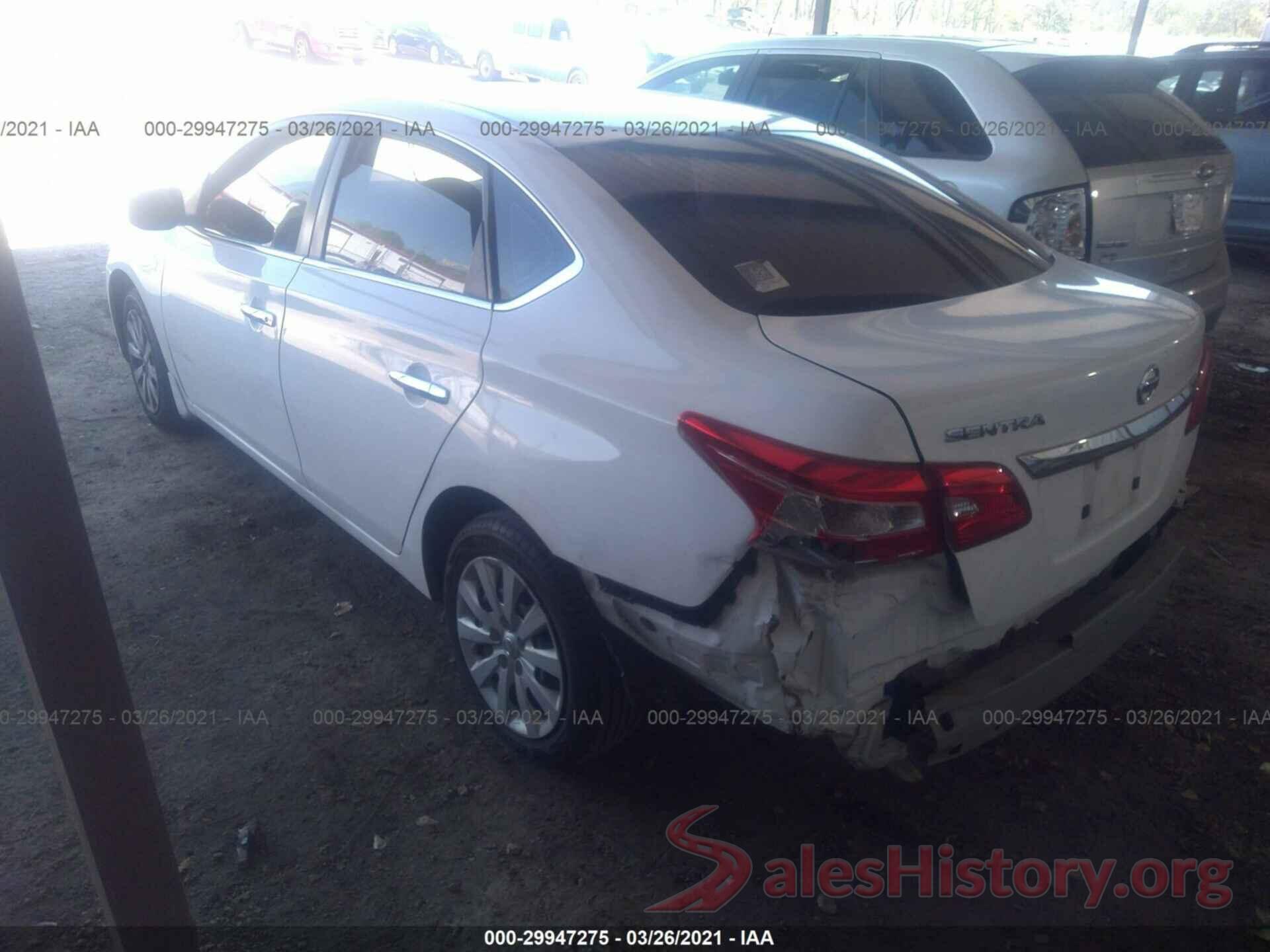 3N1AB7AP3HY347975 2017 NISSAN SENTRA