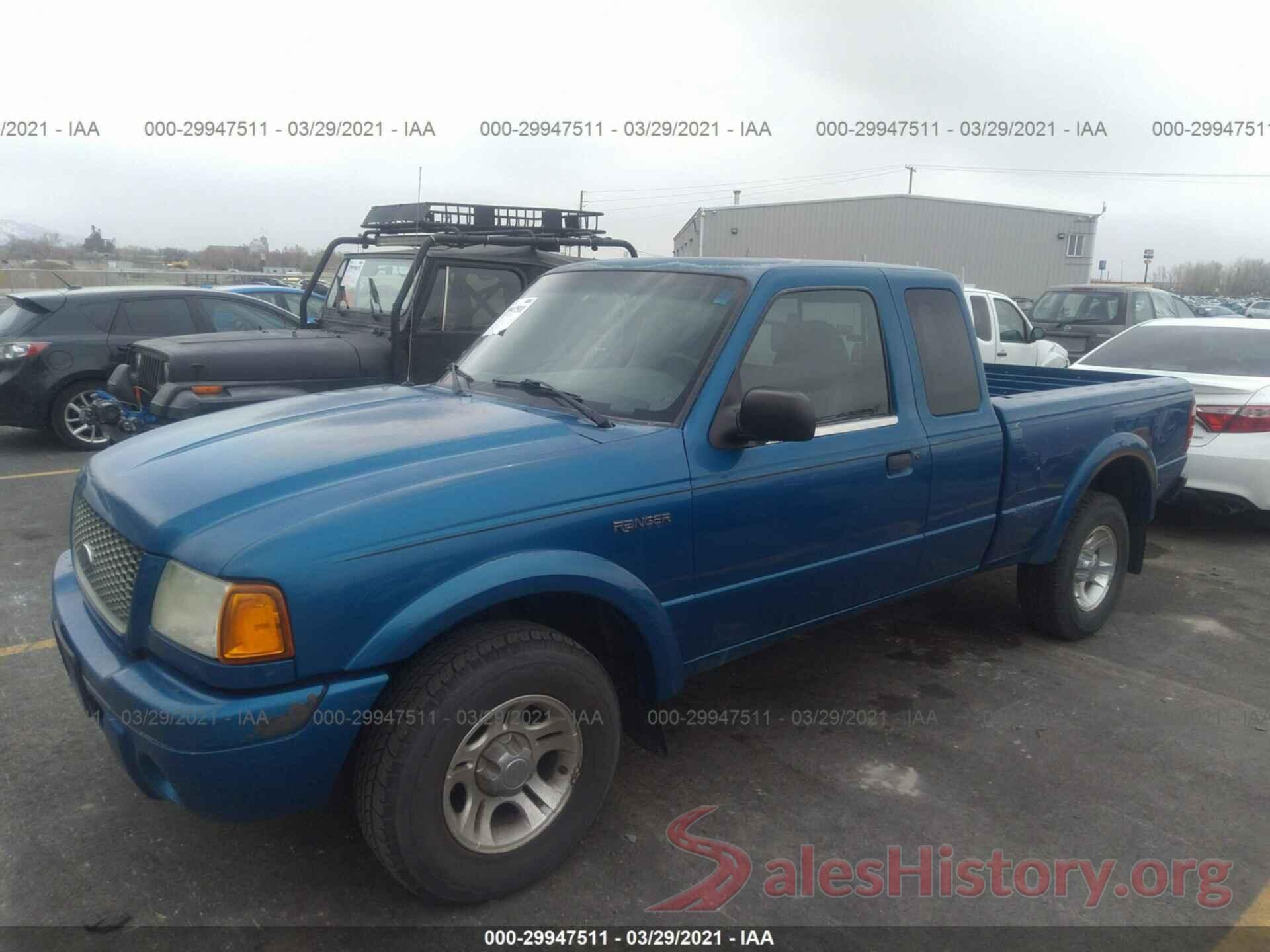 5NPD84LFXJH331321 2002 FORD RANGER