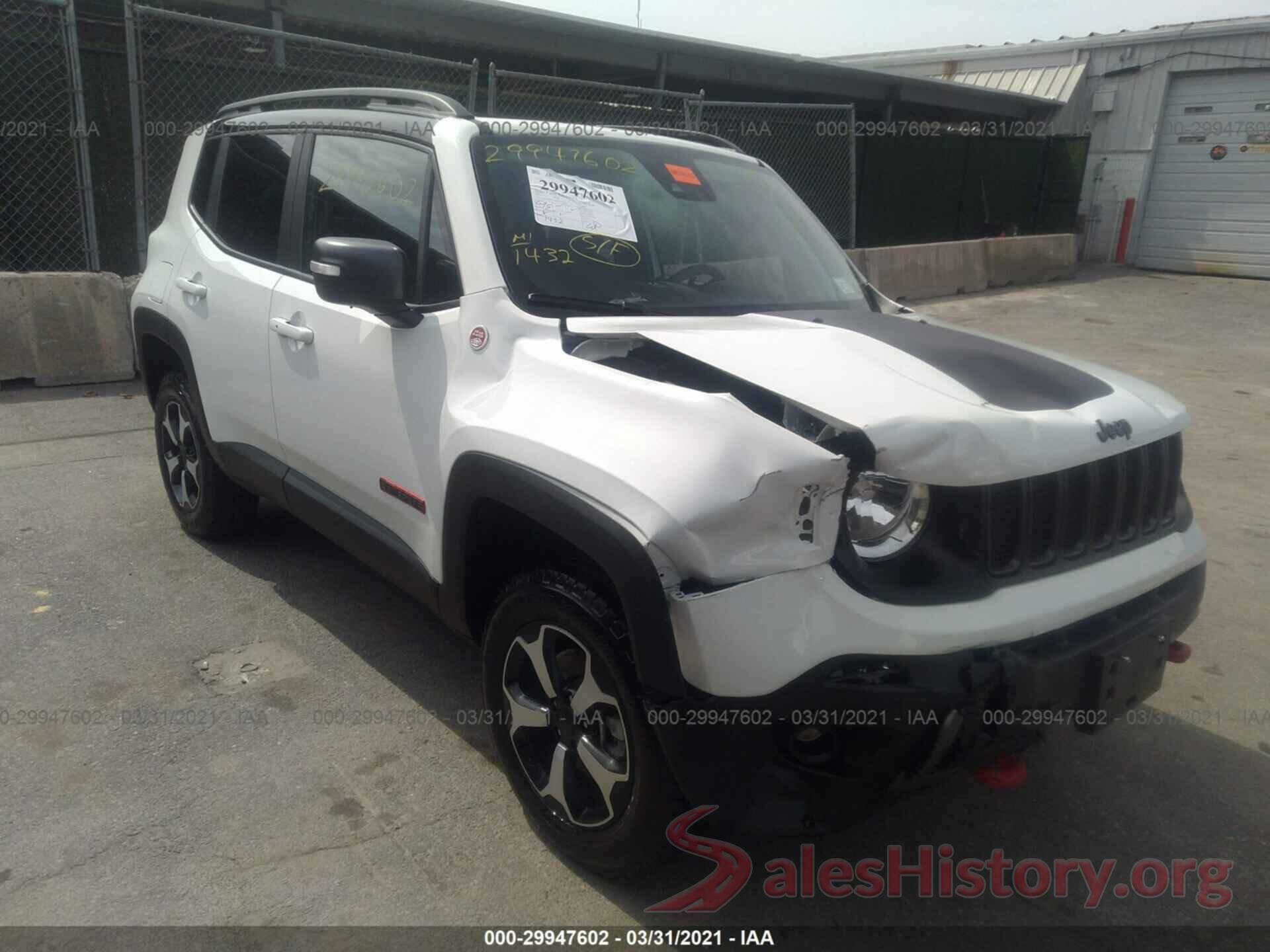 ZACNJDC14MPM22221 2021 JEEP RENEGADE