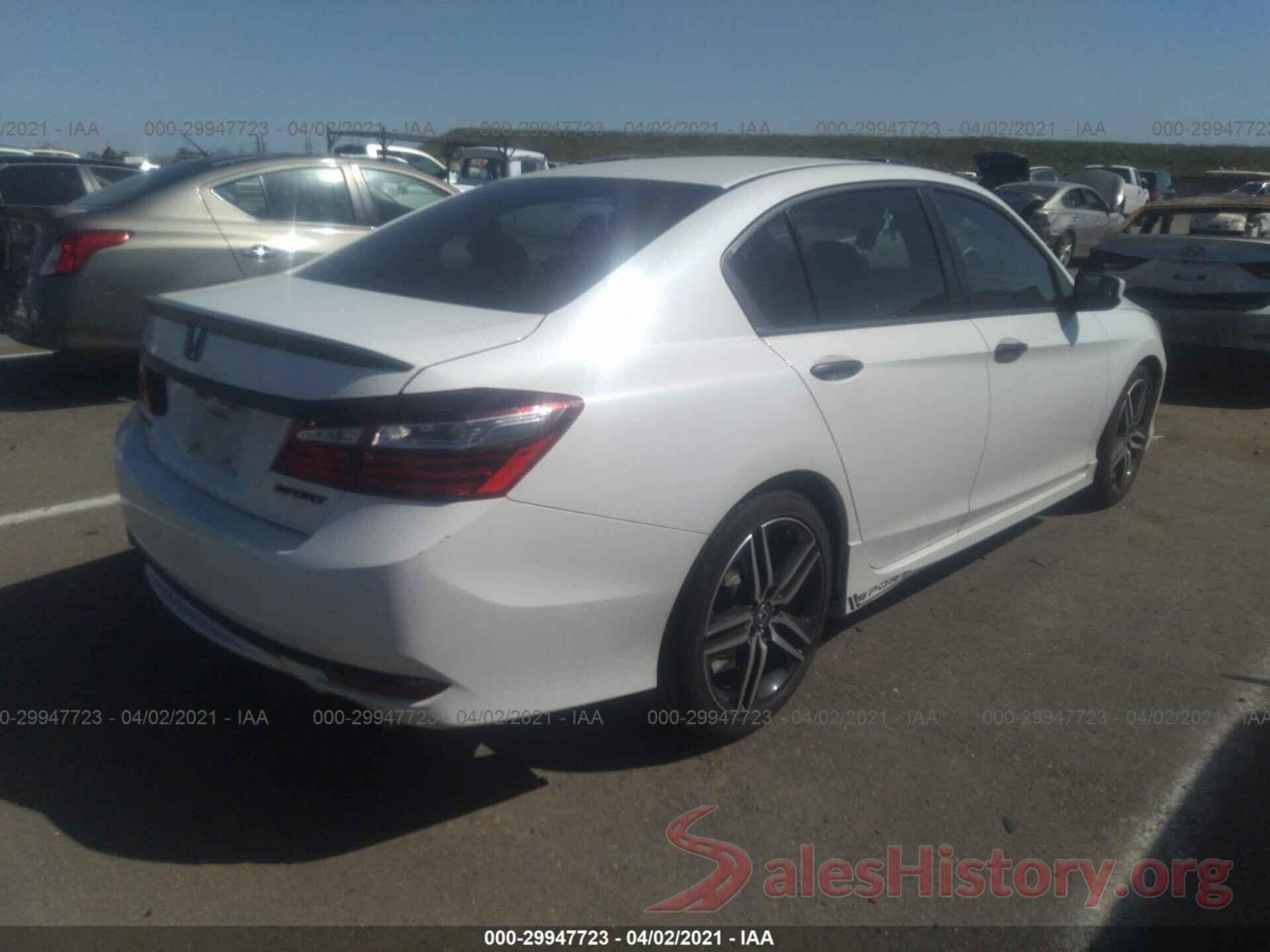 1HGCR2F56GA190572 2016 HONDA ACCORD SEDAN