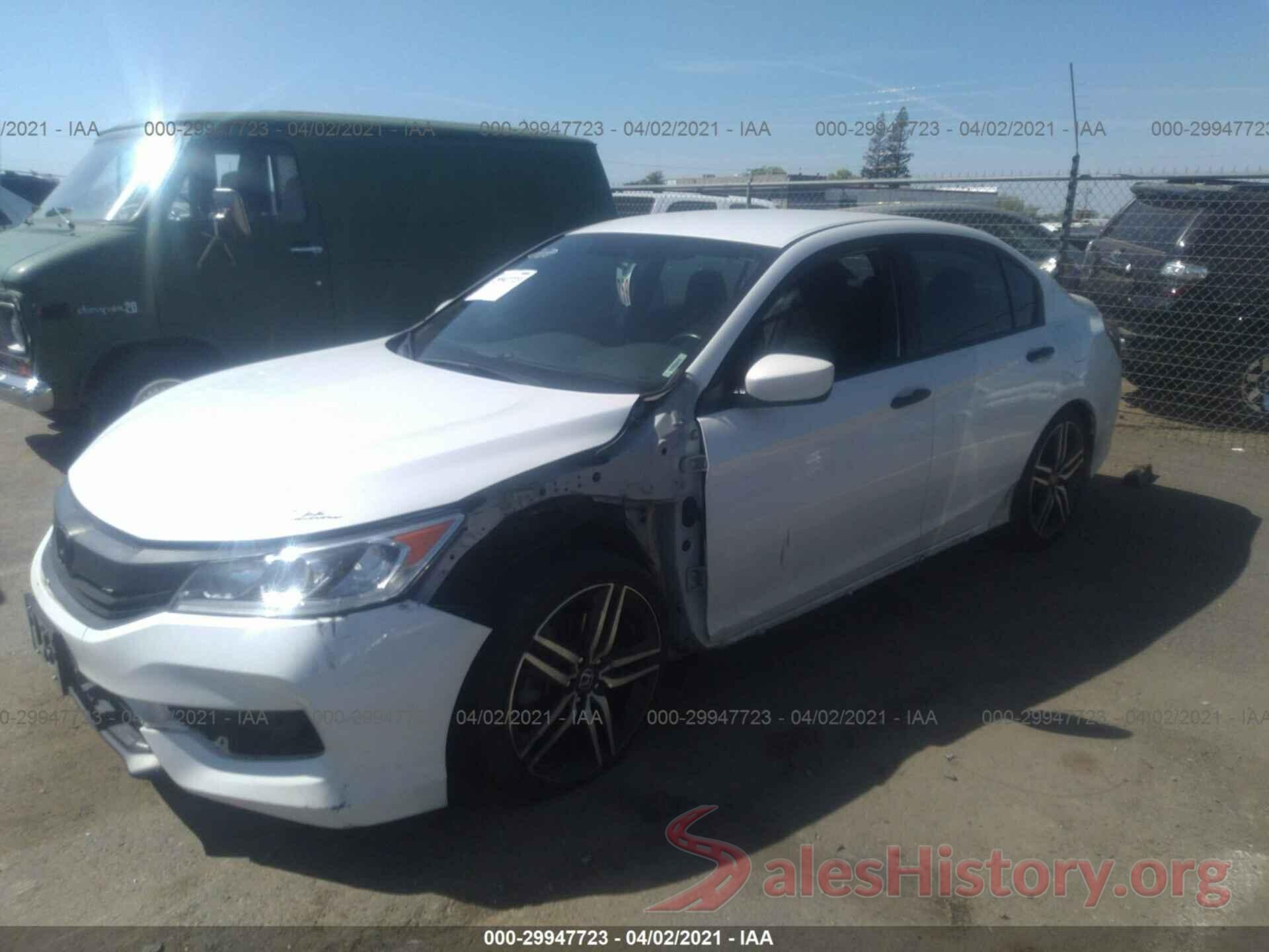 1HGCR2F56GA190572 2016 HONDA ACCORD SEDAN