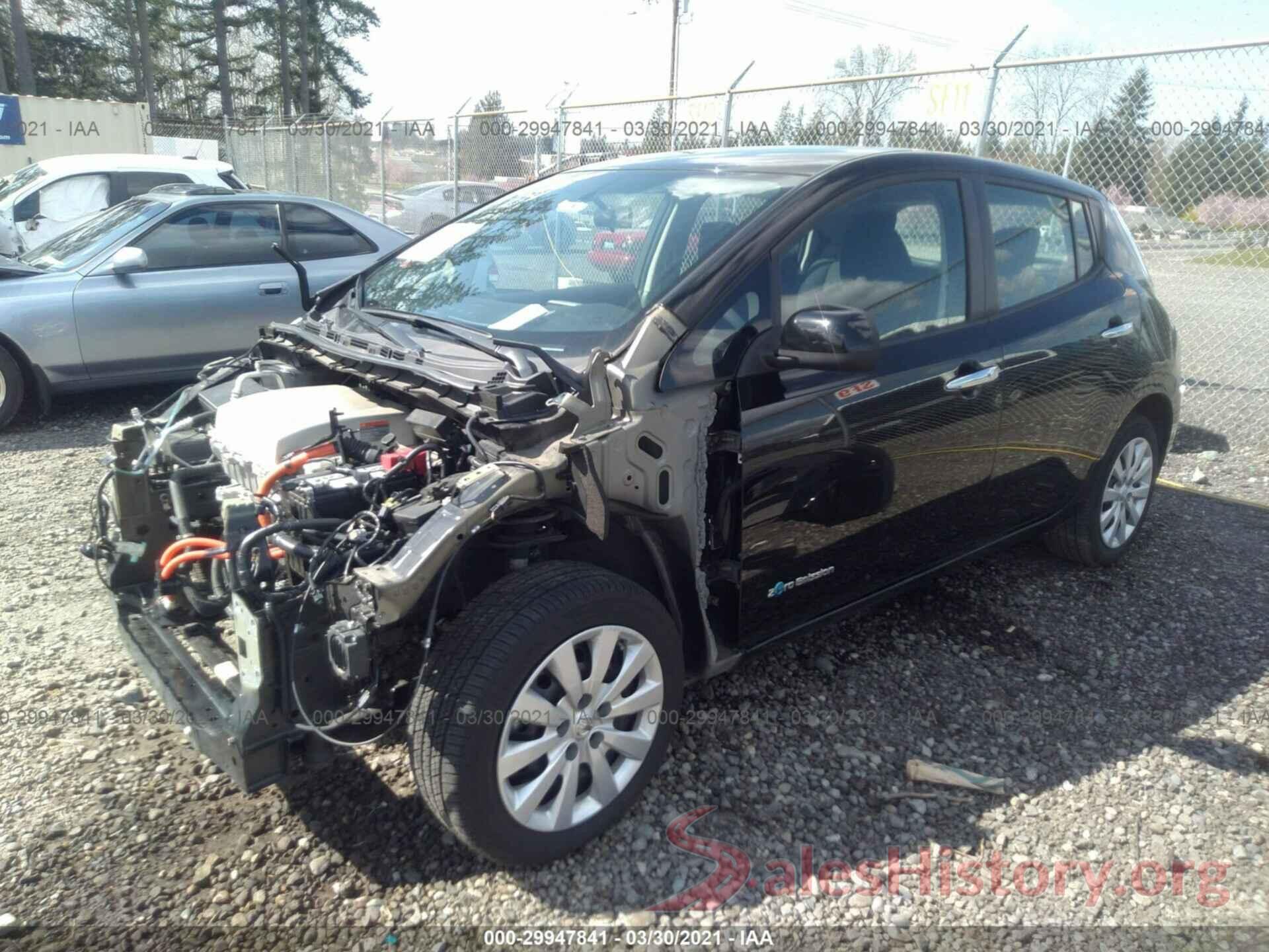 1N4BZ0CP0HC309474 2017 NISSAN LEAF