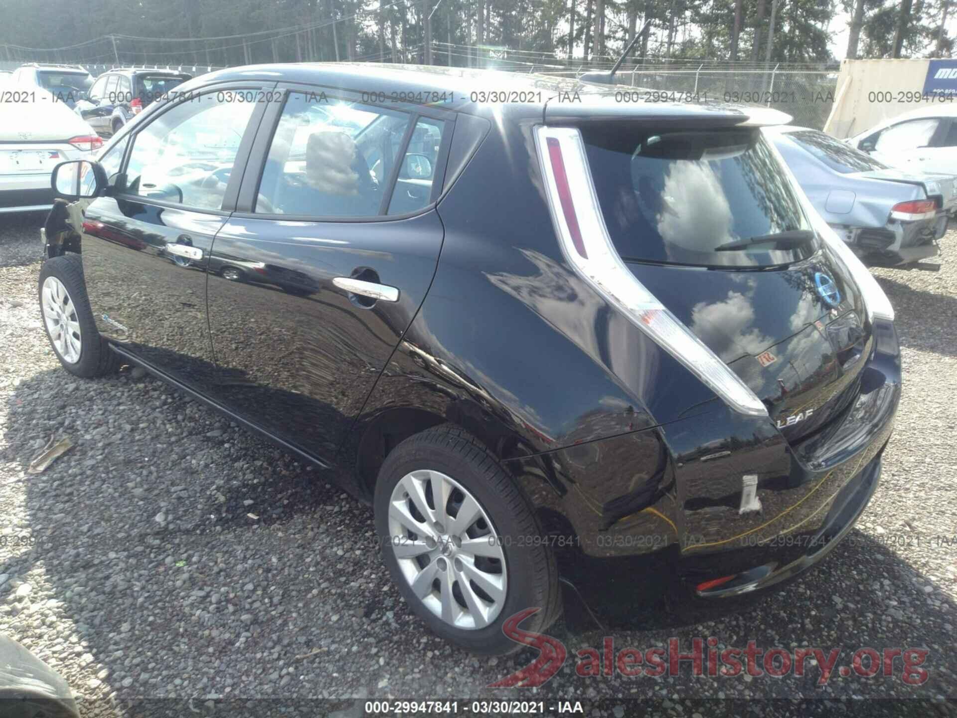 1N4BZ0CP0HC309474 2017 NISSAN LEAF