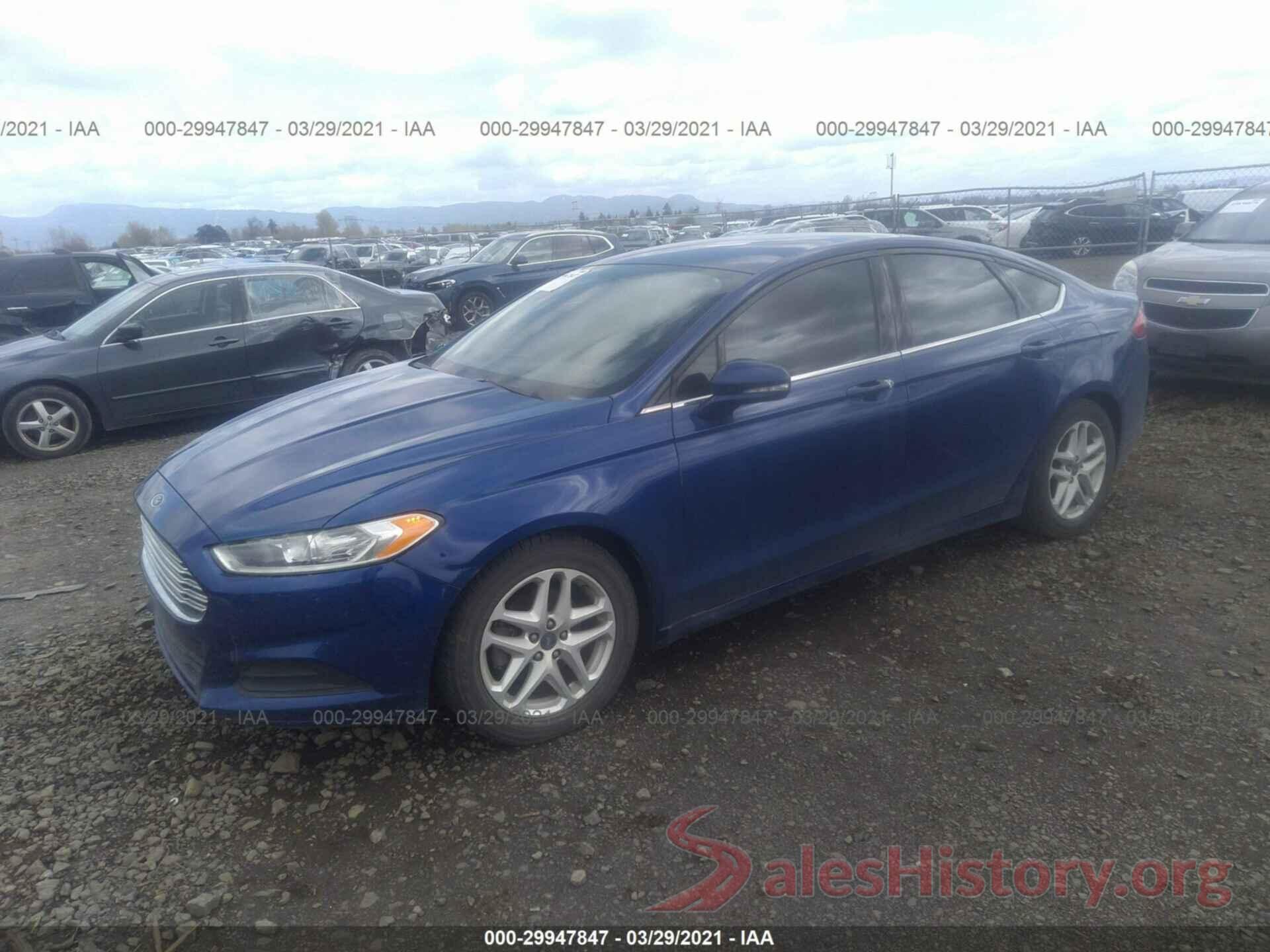 3FA6P0H71GR343536 2016 FORD FUSION