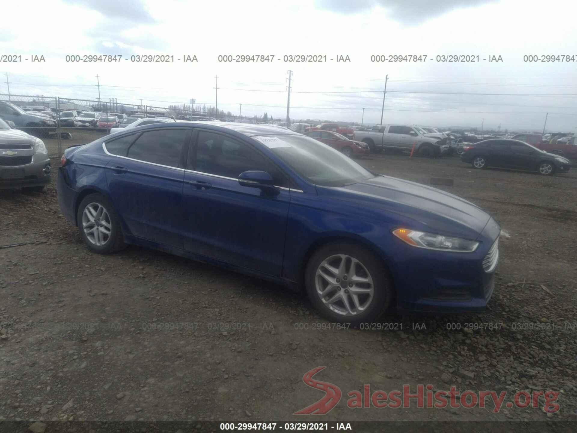 3FA6P0H71GR343536 2016 FORD FUSION