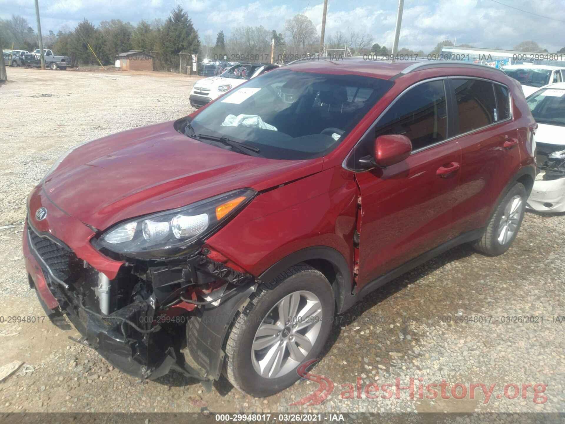 KNDPM3AC4K7493897 2019 KIA SPORTAGE