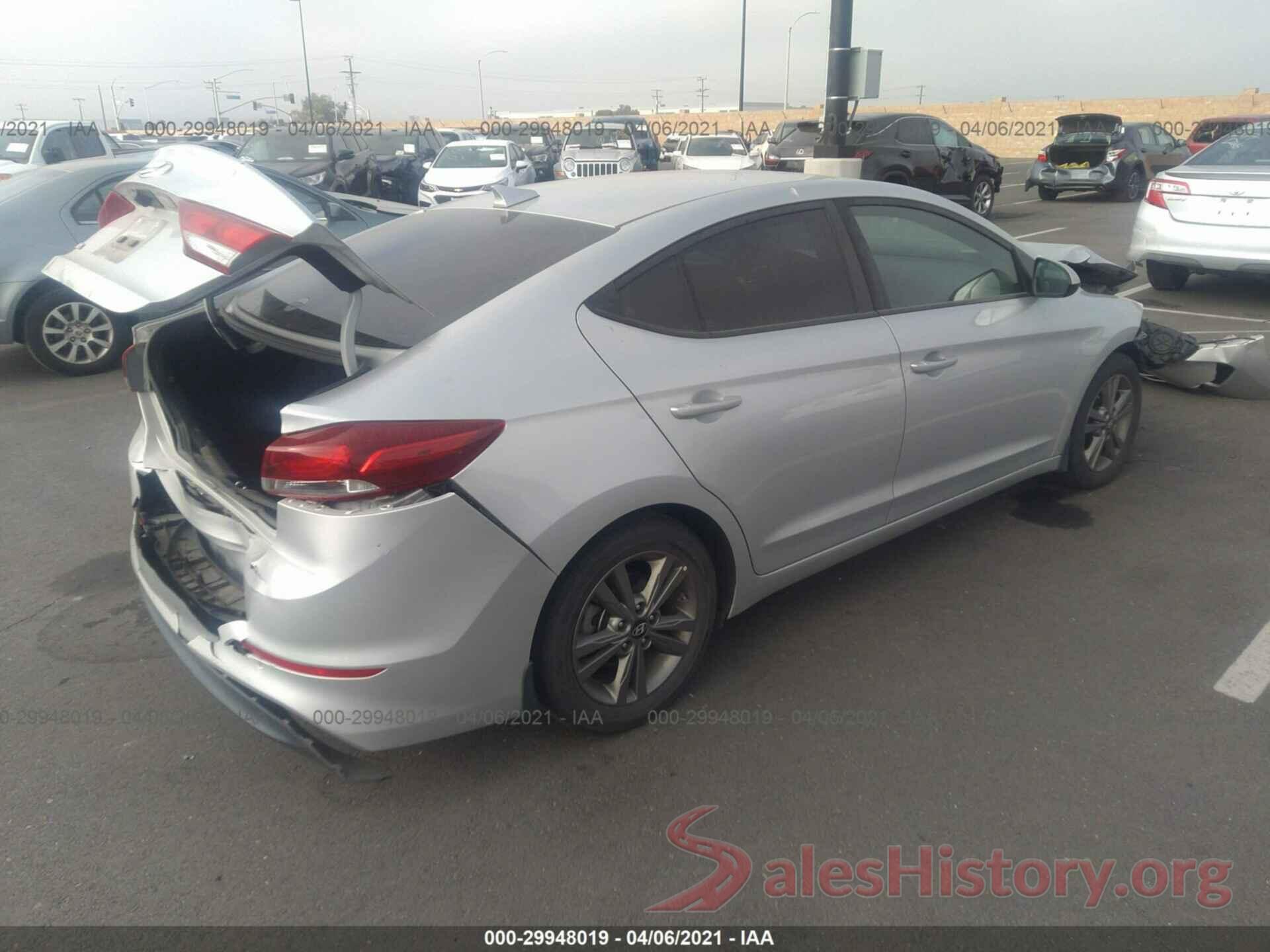 5NPD84LF3JH340099 2018 HYUNDAI ELANTRA