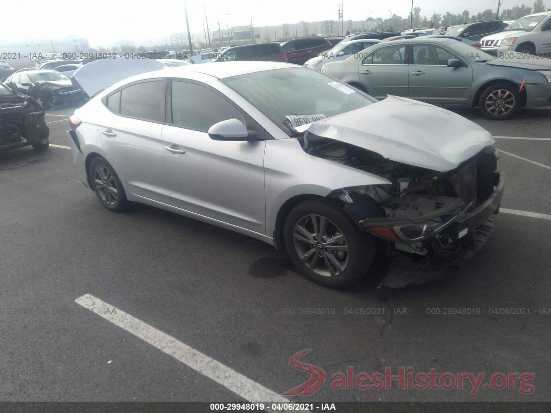 5NPD84LF3JH340099 2018 HYUNDAI ELANTRA